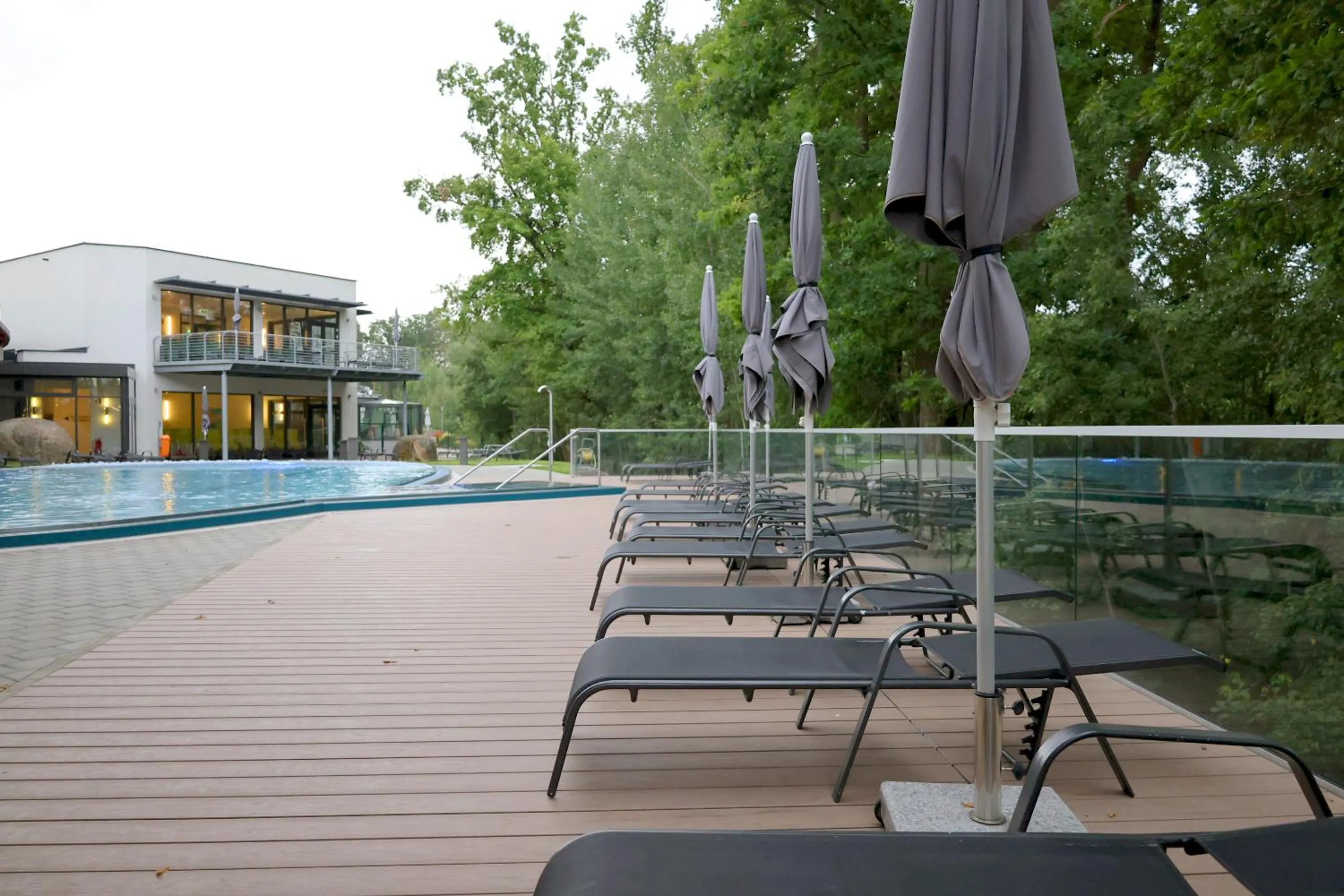Swimming pool in Hotel Sole Felsen Welt