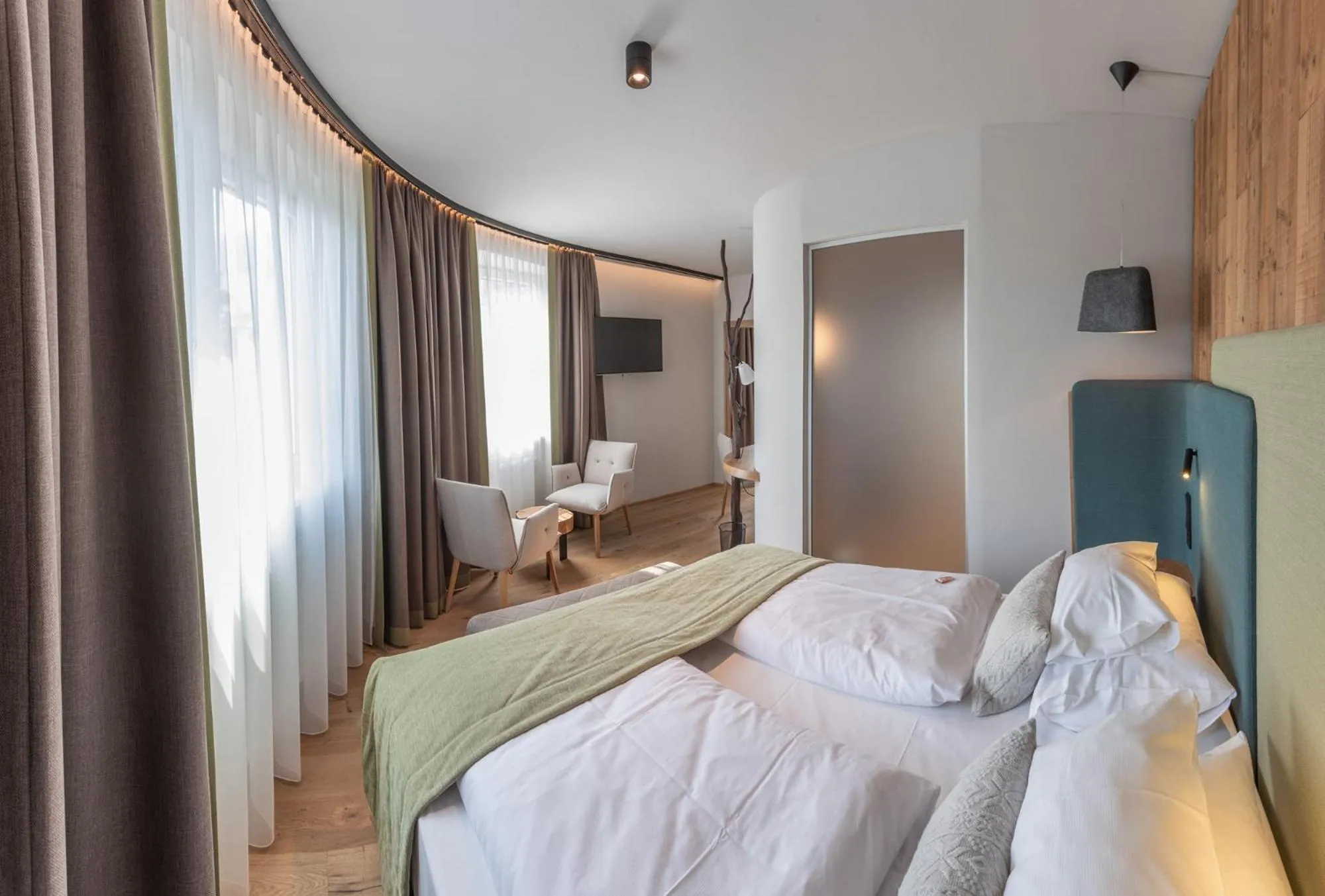 Photo of the whole room, Bed in Hotel Sole Felsen Welt