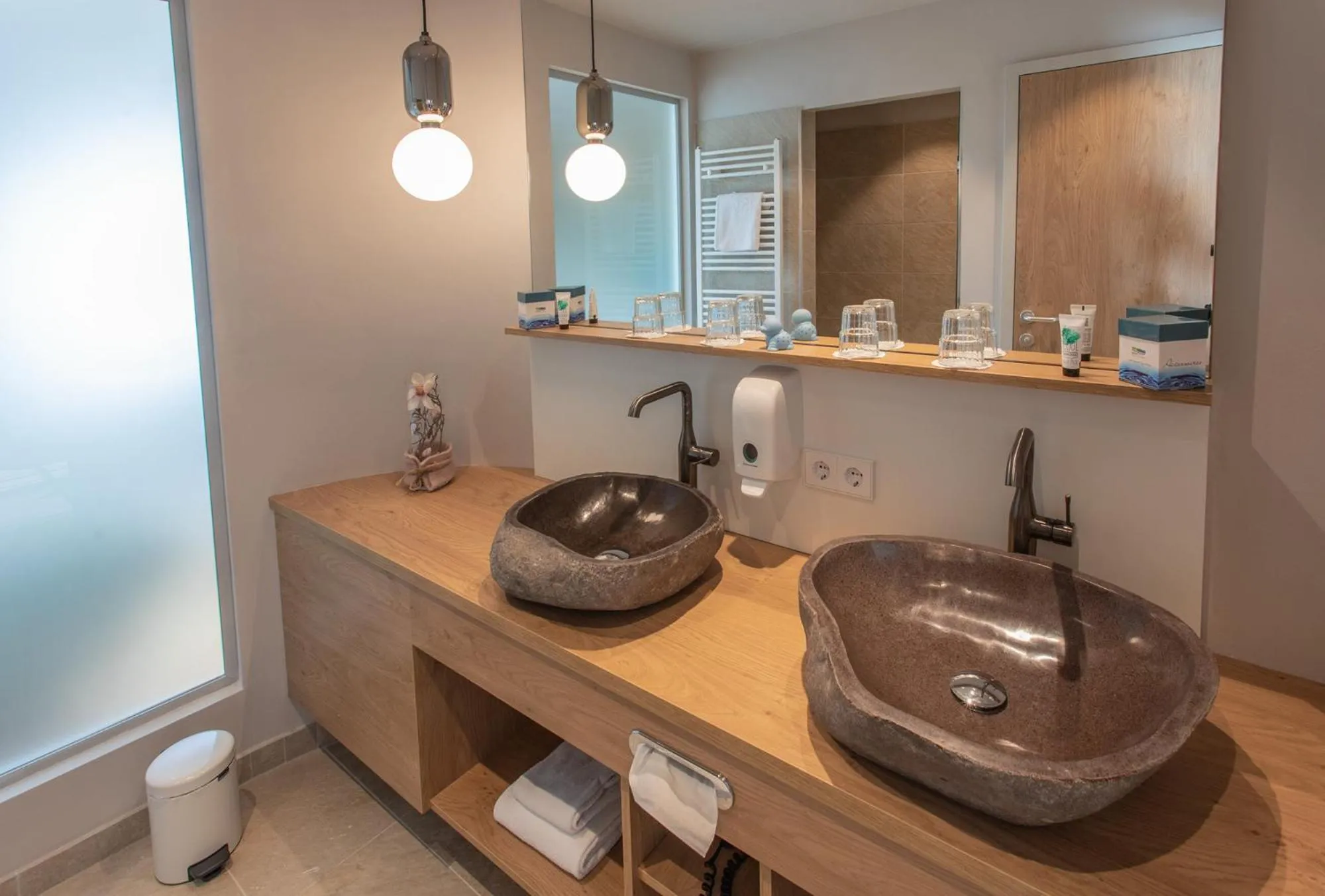 Bathroom in Hotel Sole Felsen Welt