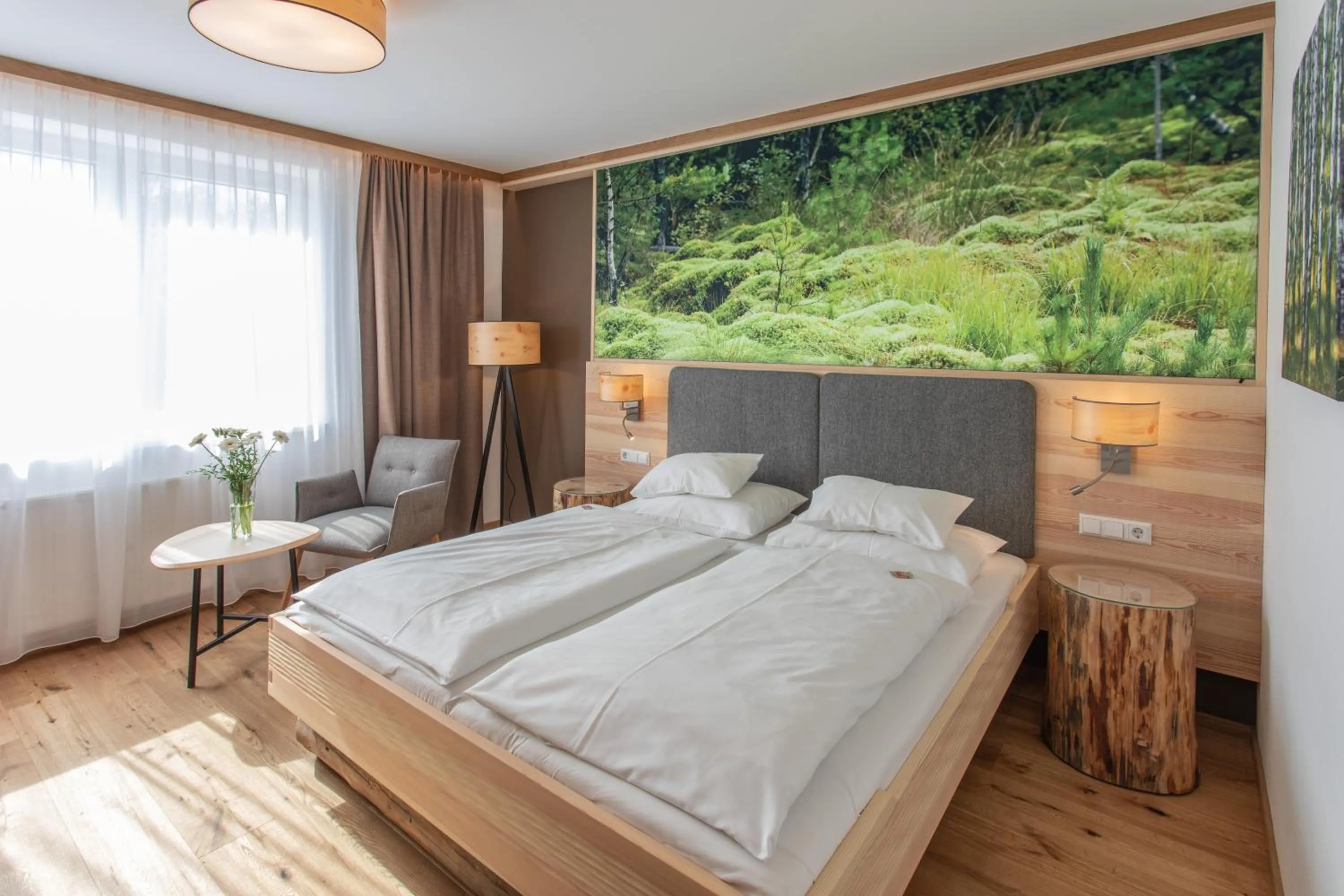 Photo of the whole room, Bed in Hotel Sole Felsen Welt