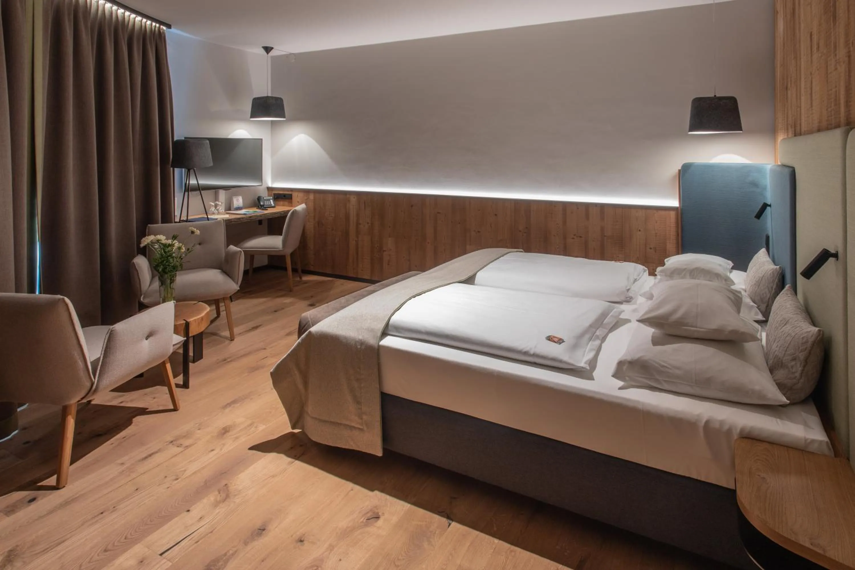Photo of the whole room, Bed in Hotel Sole Felsen Welt