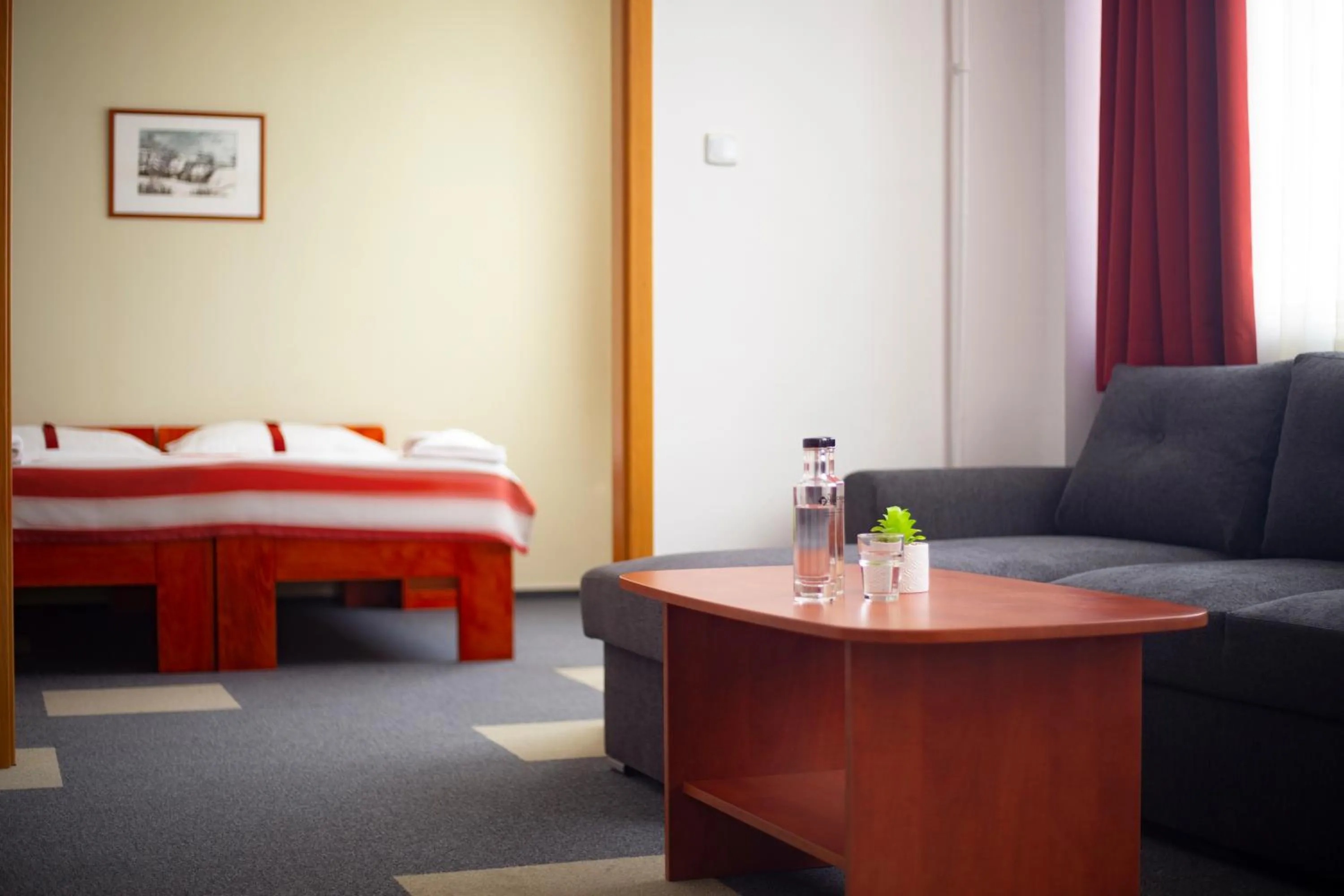 Photo of the whole room, Bed in Fordan Hotel Pécs