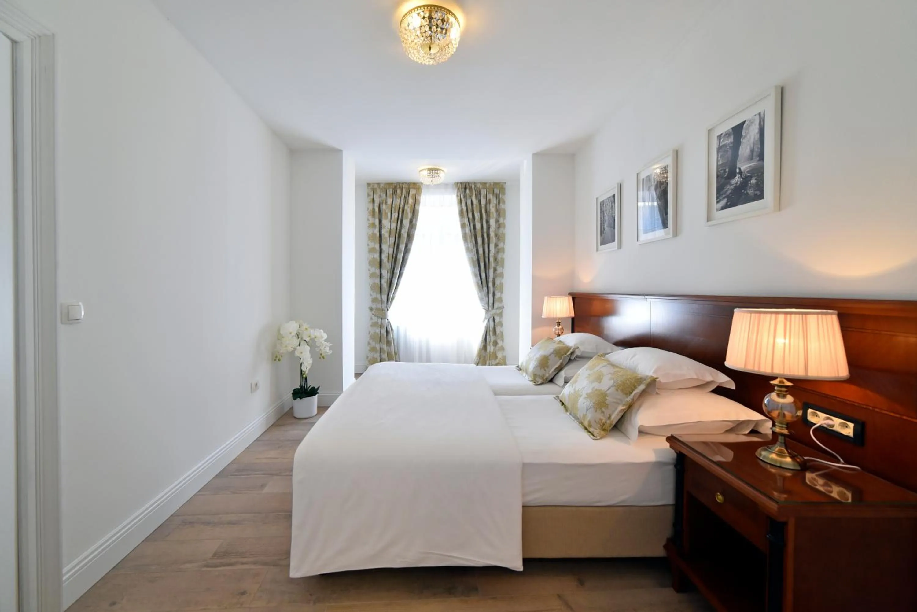 Bedroom, Bed in Manduša Heritage Apartments