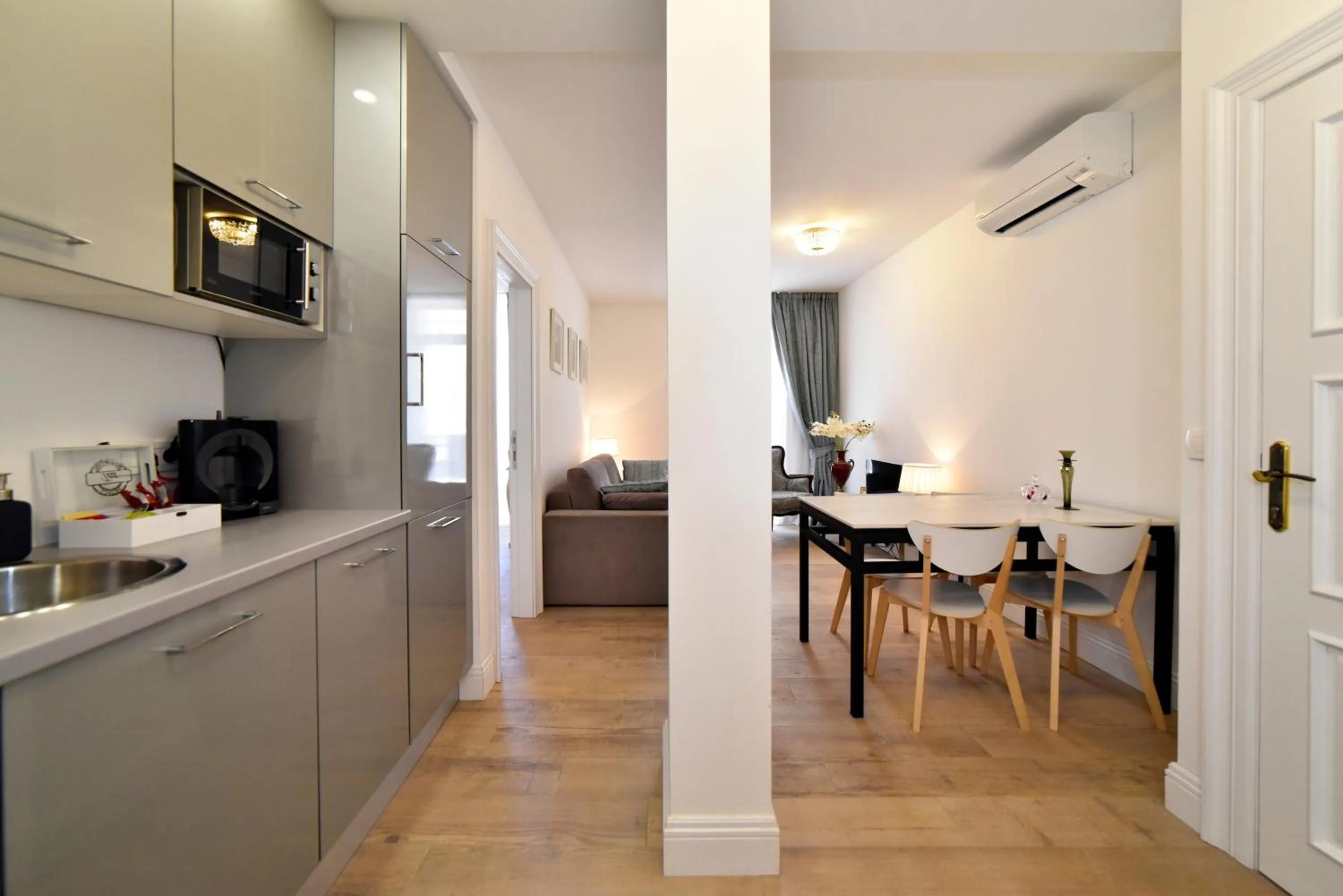 Coffee/tea facilities in Manduša Heritage Apartments