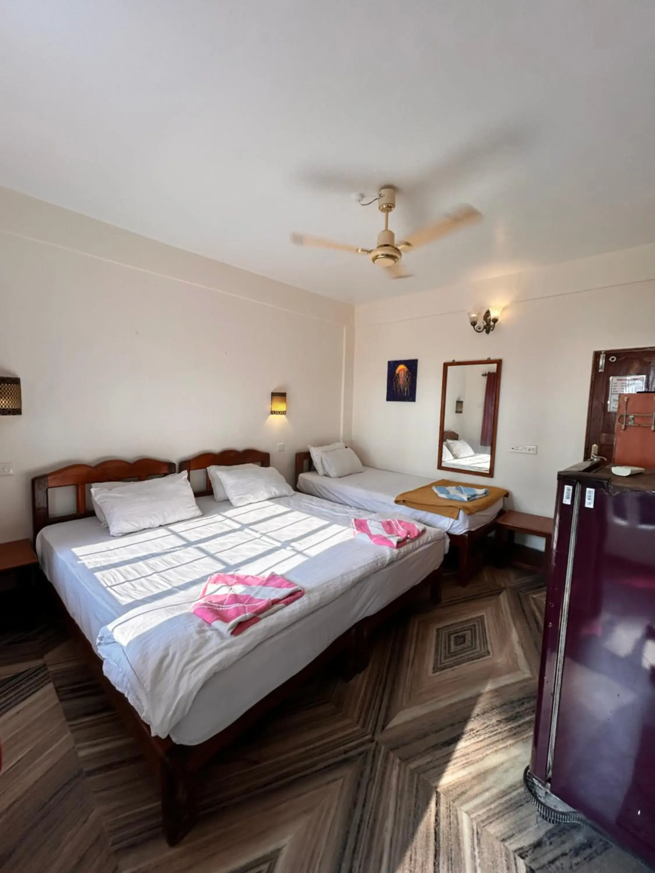 Triple Room with Balcony in Maria Paulo Guest House Bar and Restaurant Triple Room with Balcony in Maria Paulo Guest House Bar and Restaurant