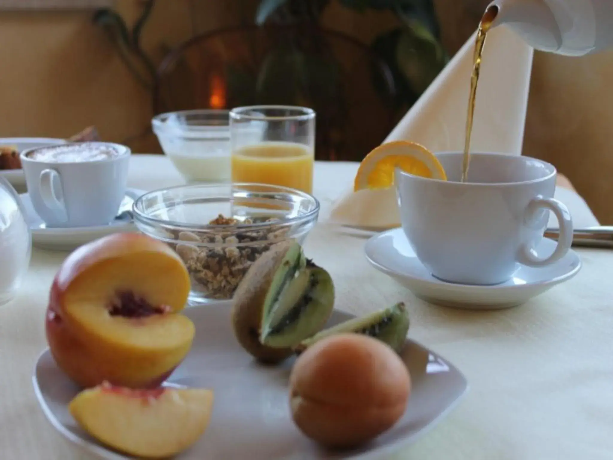 Buffet breakfast in Terme Di Sorano Resort Buffet breakfast in Terme Di Sorano Resort