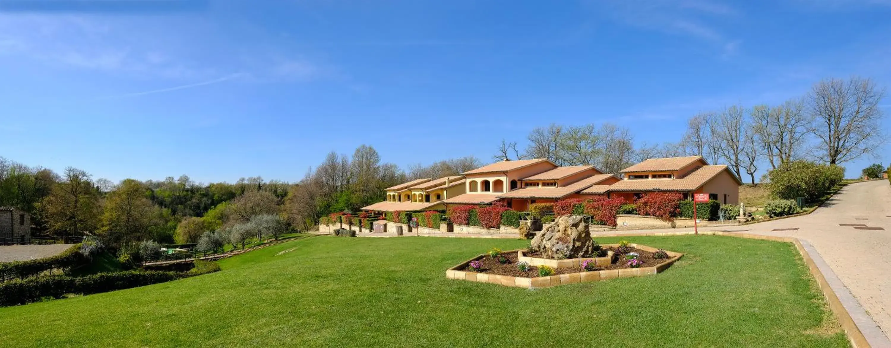 Facade/entrance in Terme Di Sorano Resort Facade/entrance in Terme Di Sorano Resort