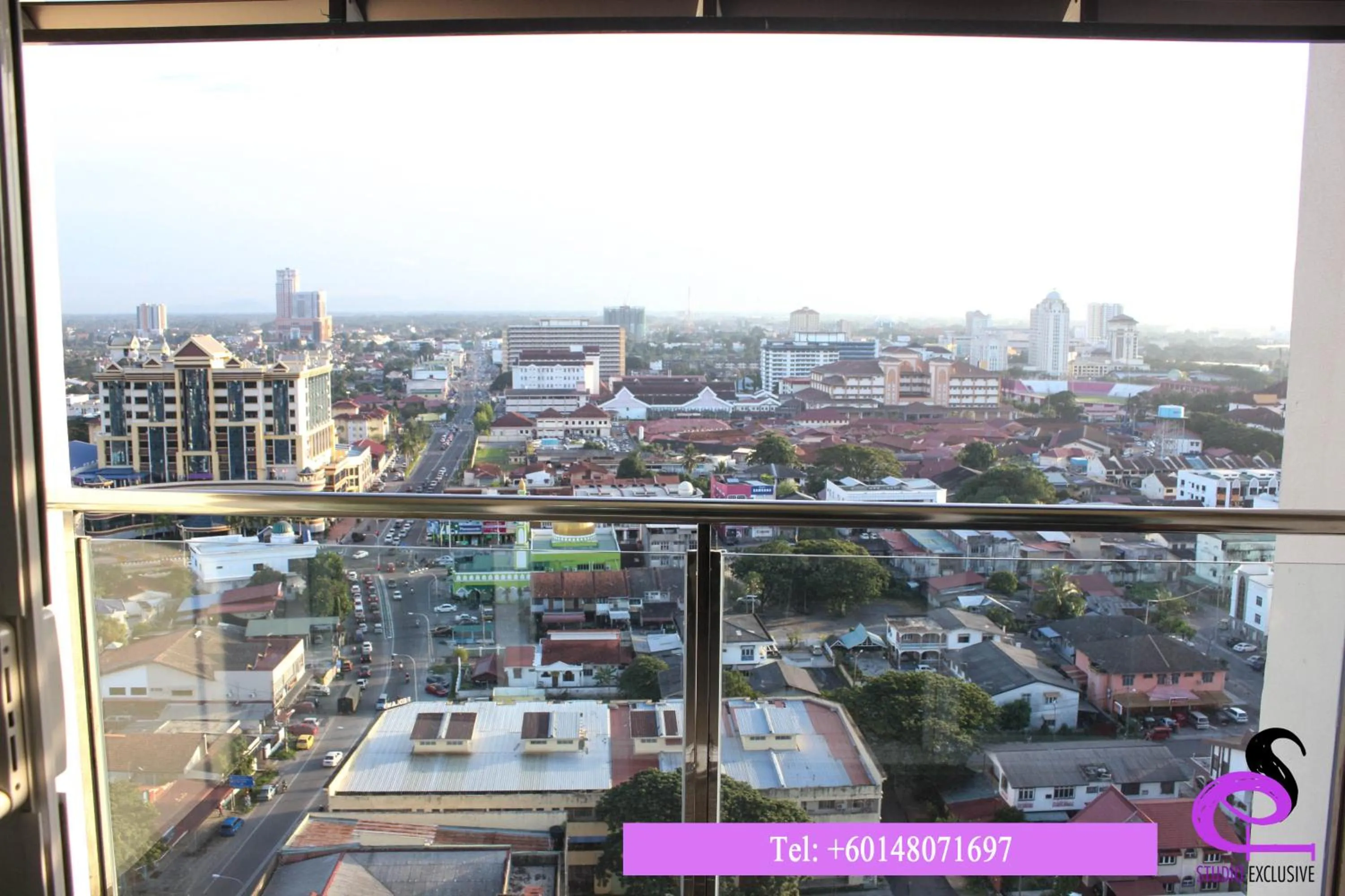 Balcony/Terrace in Studio Exclusive (D'Perdana Condominium)