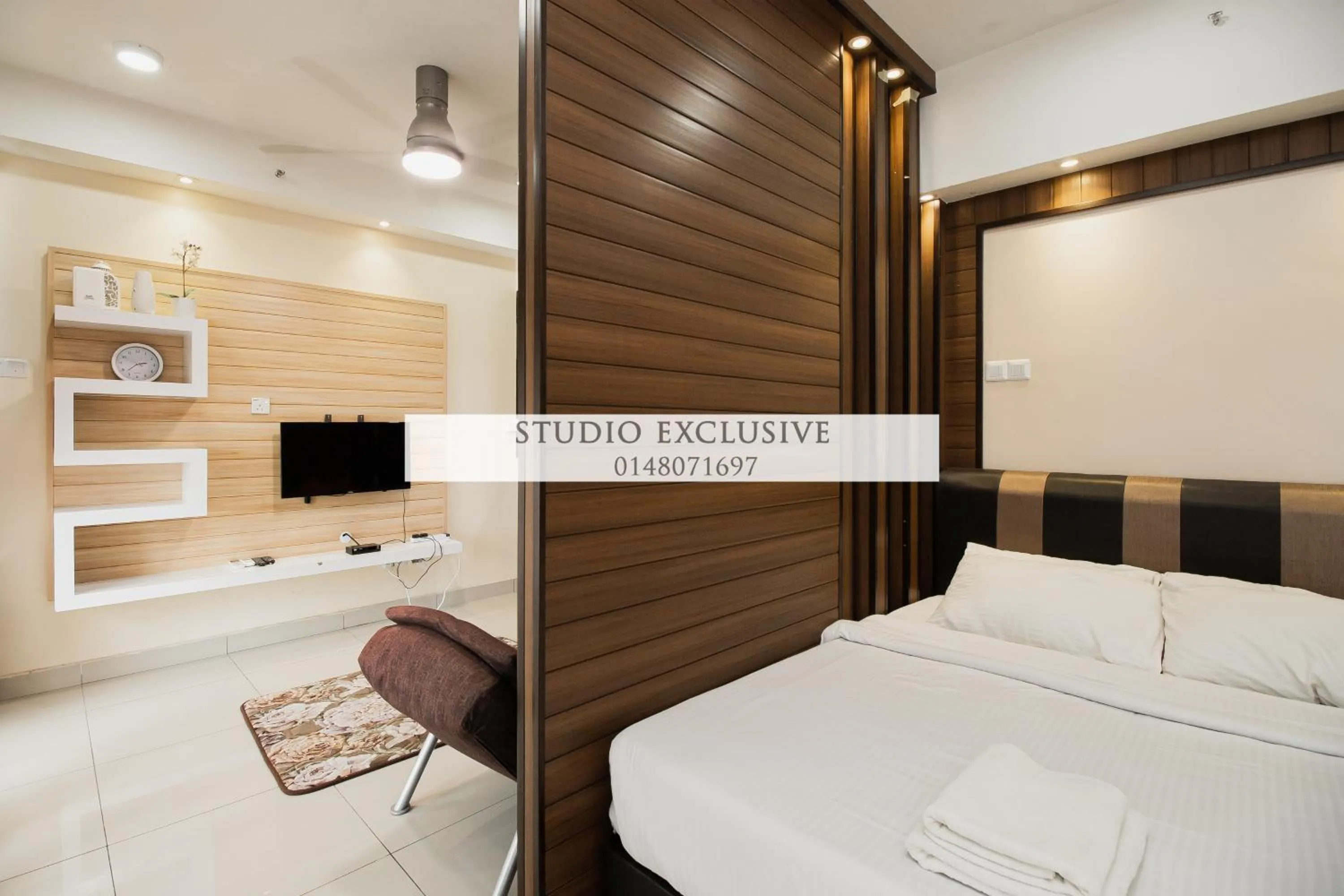 Bed in Studio Exclusive (D'Perdana Condominium)