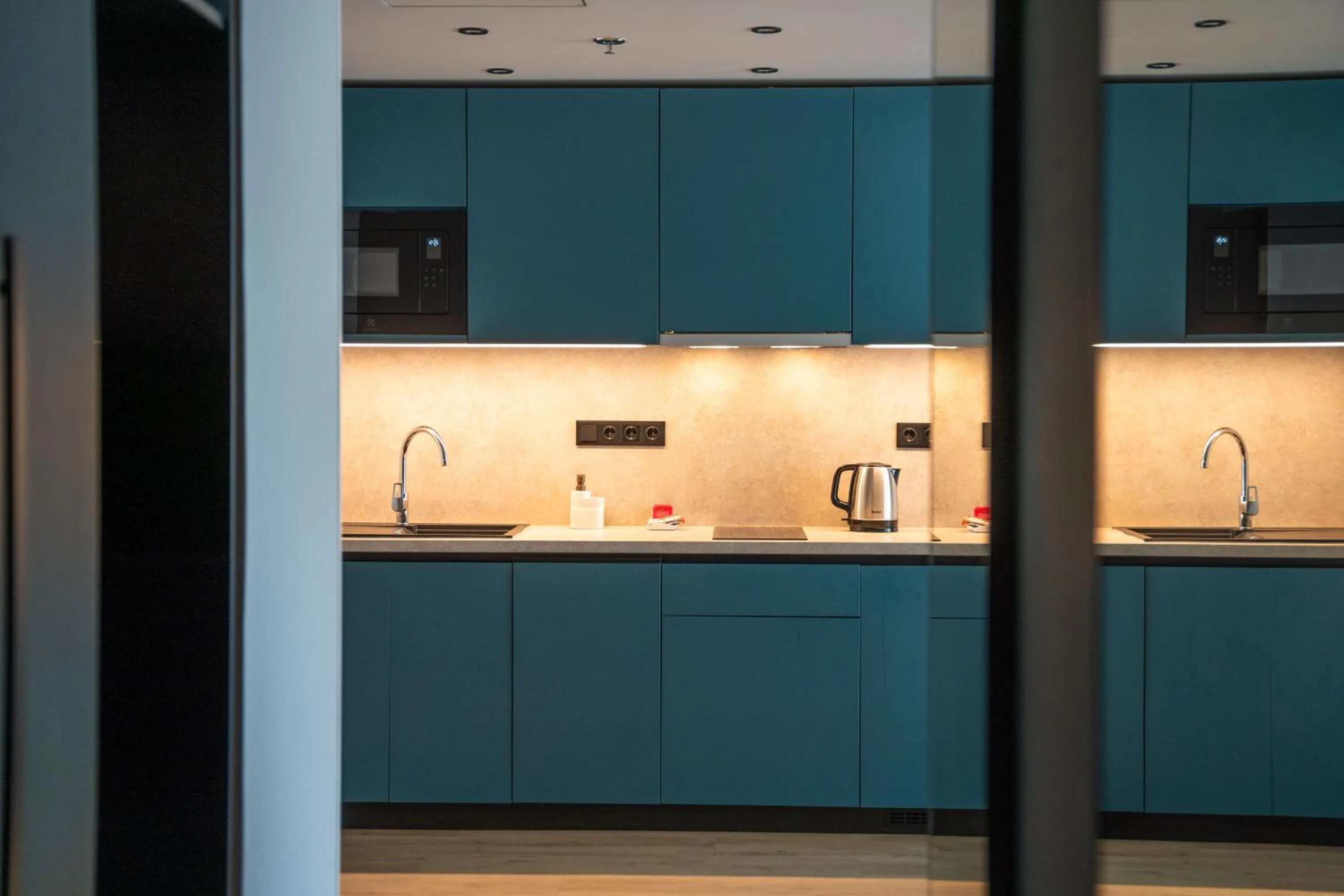 kitchen in Escala Hotel & Suites