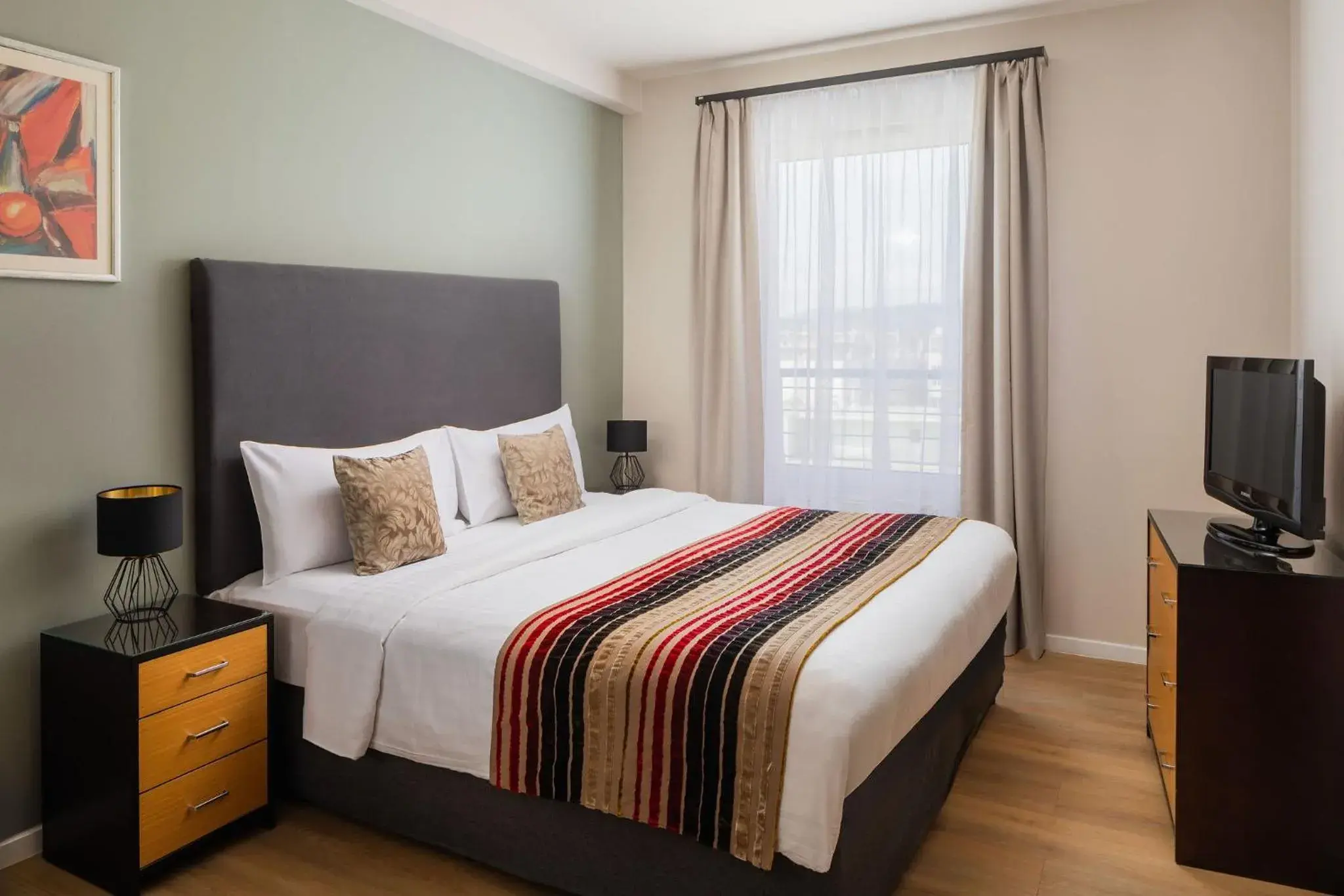 Bed in Escala Hotel & Suites Bed in Escala Hotel & Suites