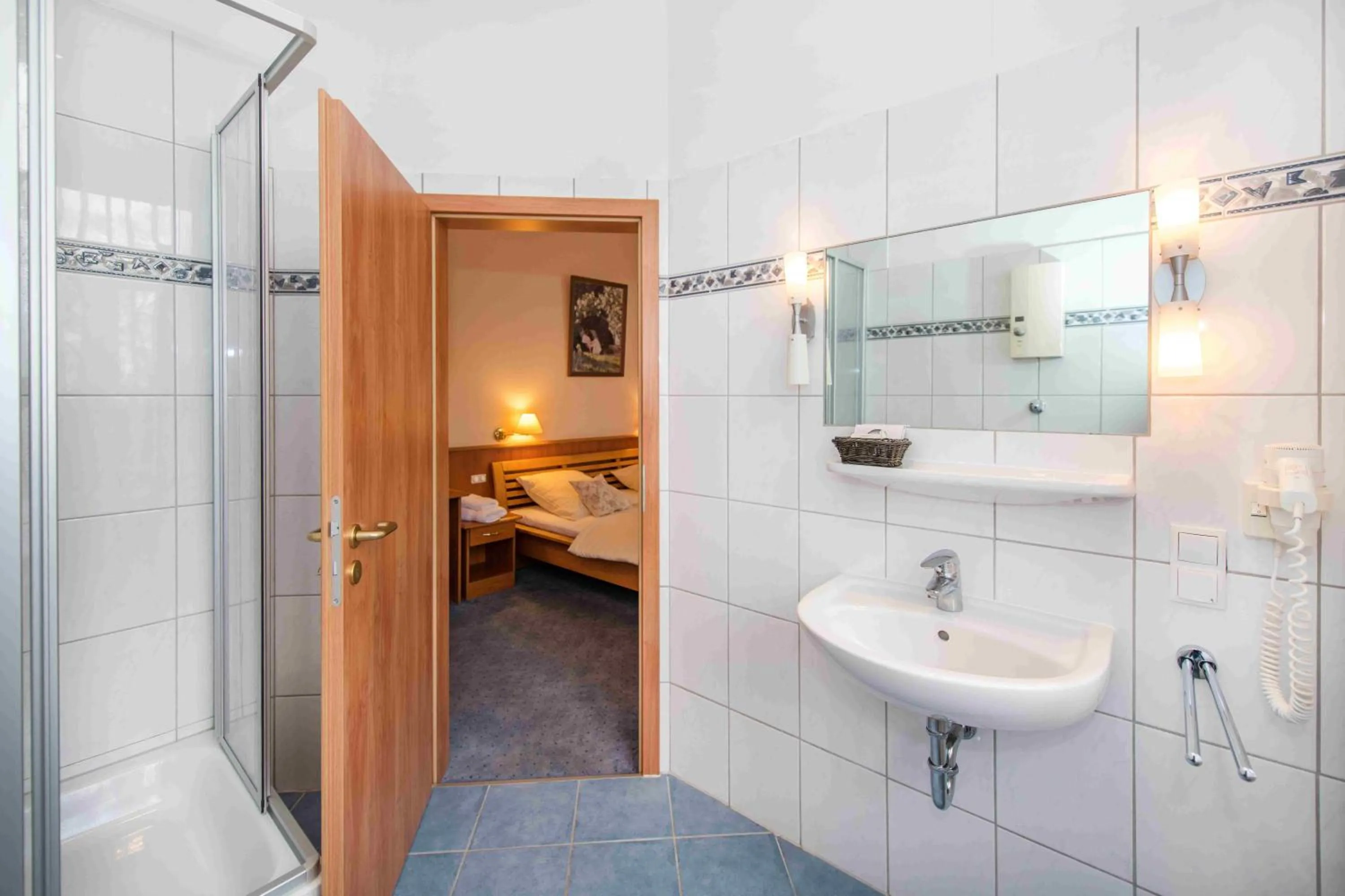 Bathroom in Golfhotel Denzerheide