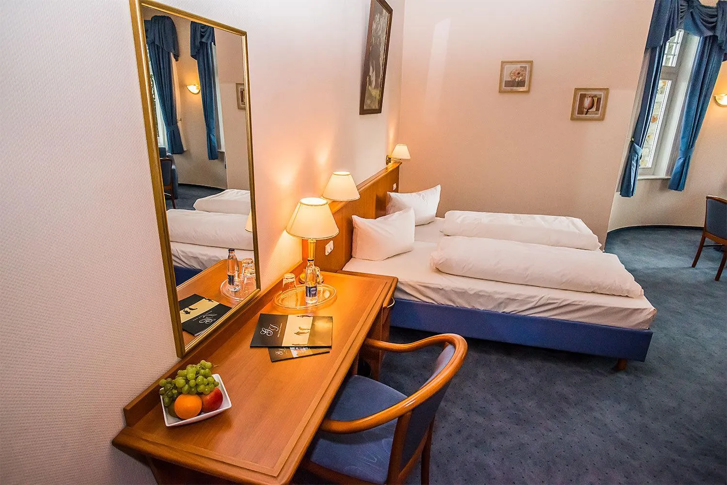 Photo of the whole room, Bed in Golfhotel Denzerheide