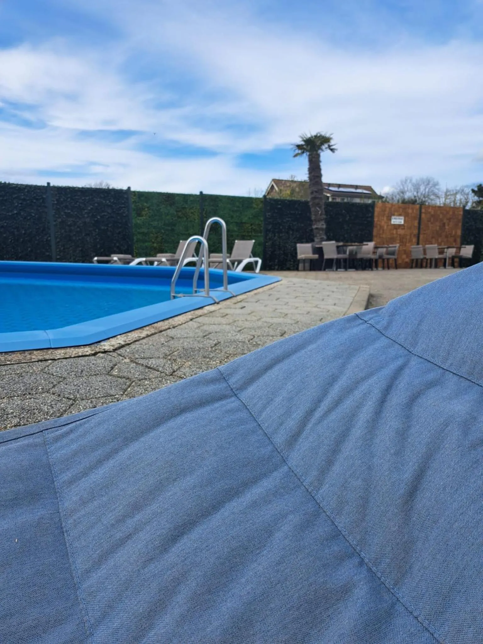 Swimming pool in Strandhotel Dennenbos