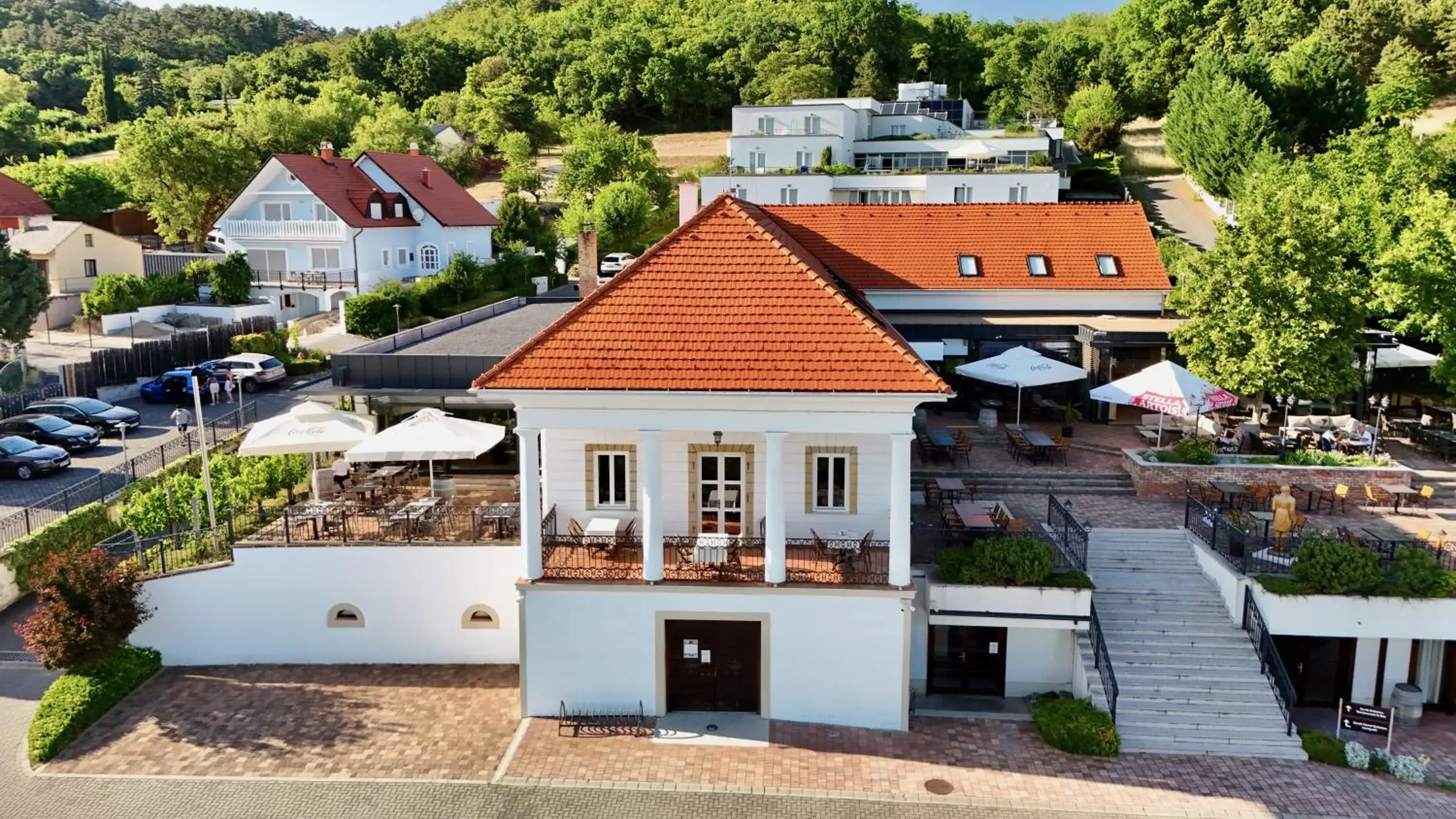 Property building in Zenit Wellness Hotel Balaton Property building in Zenit Wellness Hotel Balaton