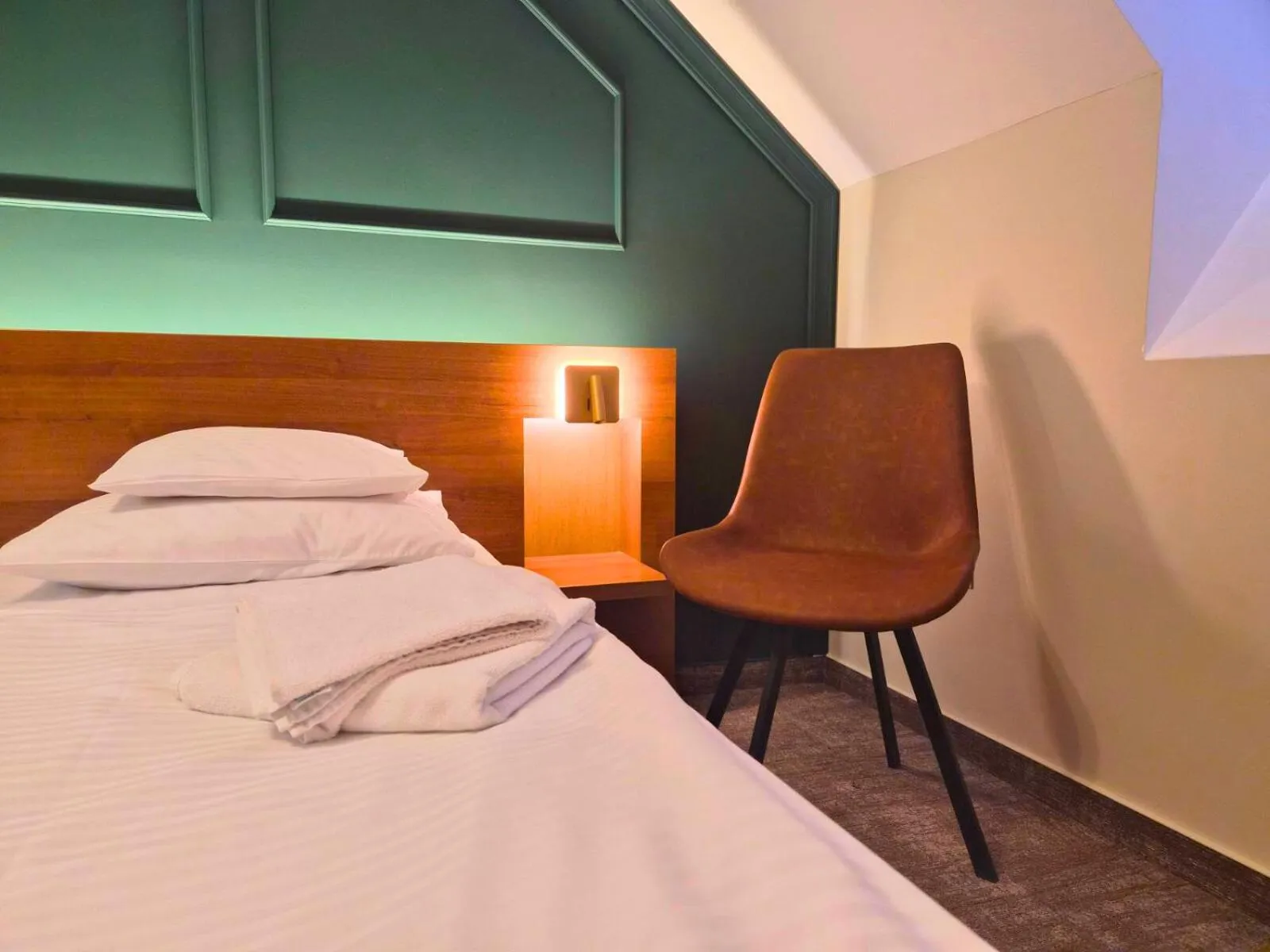 Bed in Zenit Wellness Hotel Balaton