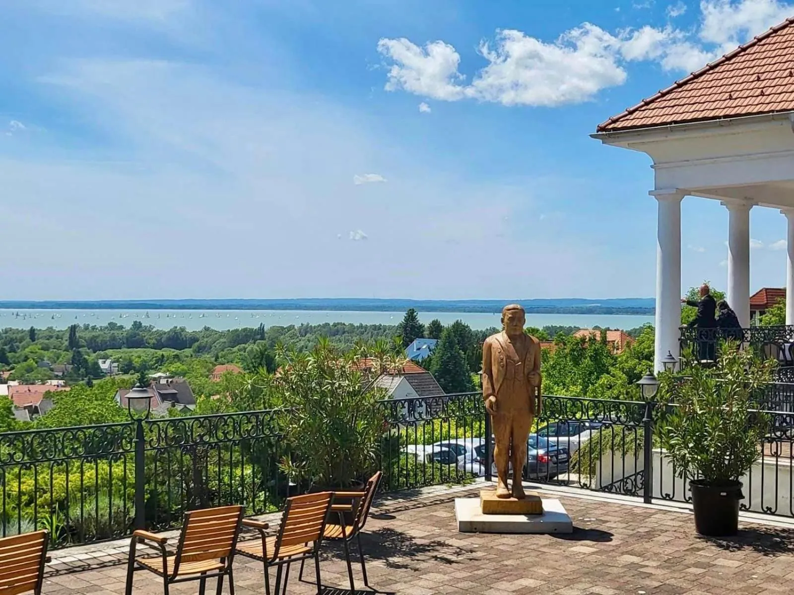 View (from property/room) in Zenit Wellness Hotel Balaton