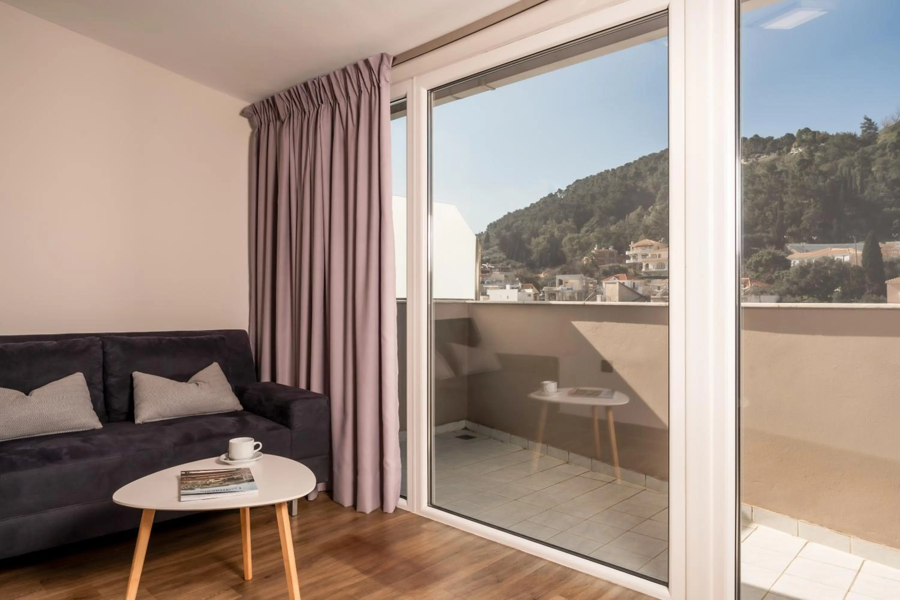 Living room in Palatino Hotel