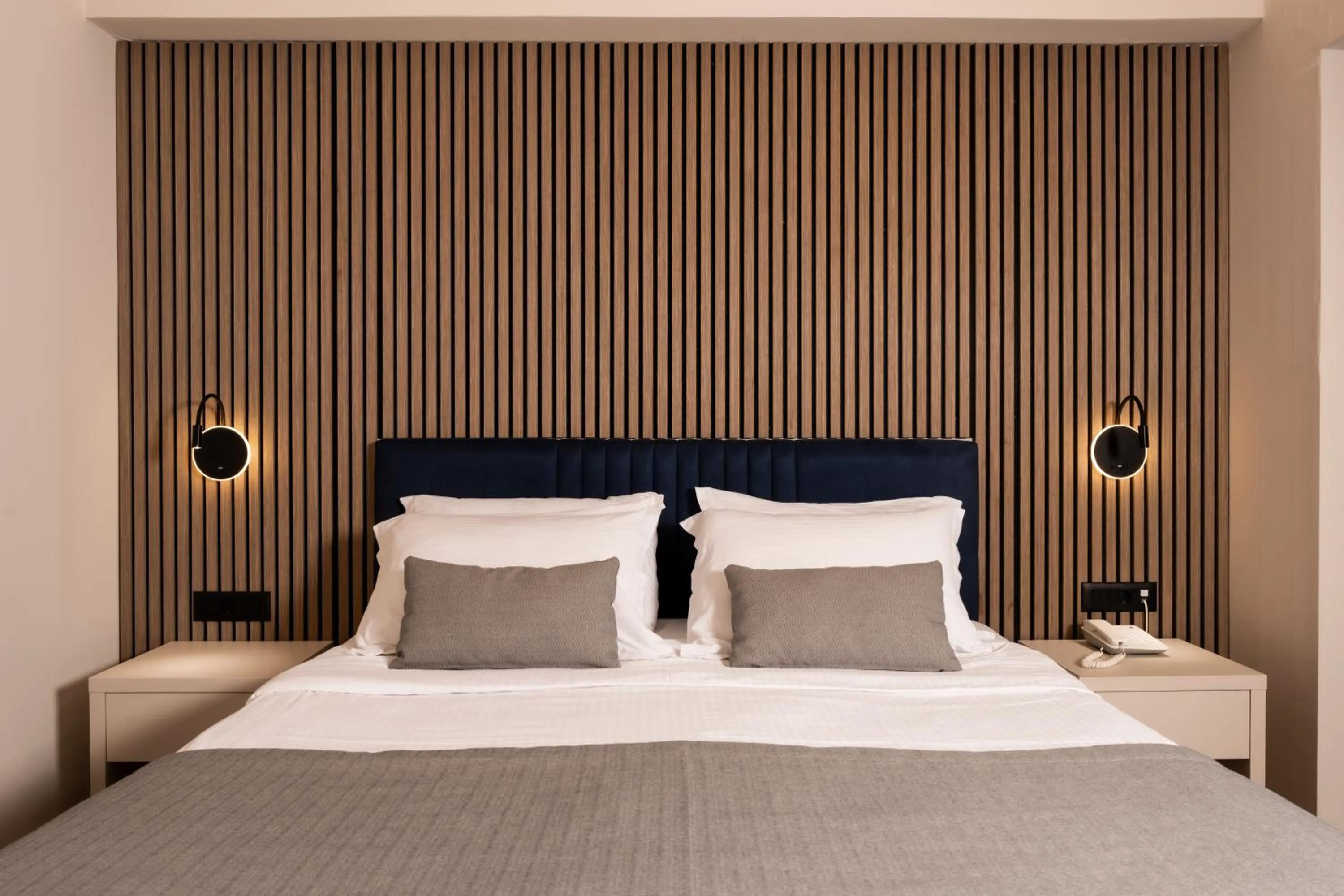 Bed in Palatino Hotel