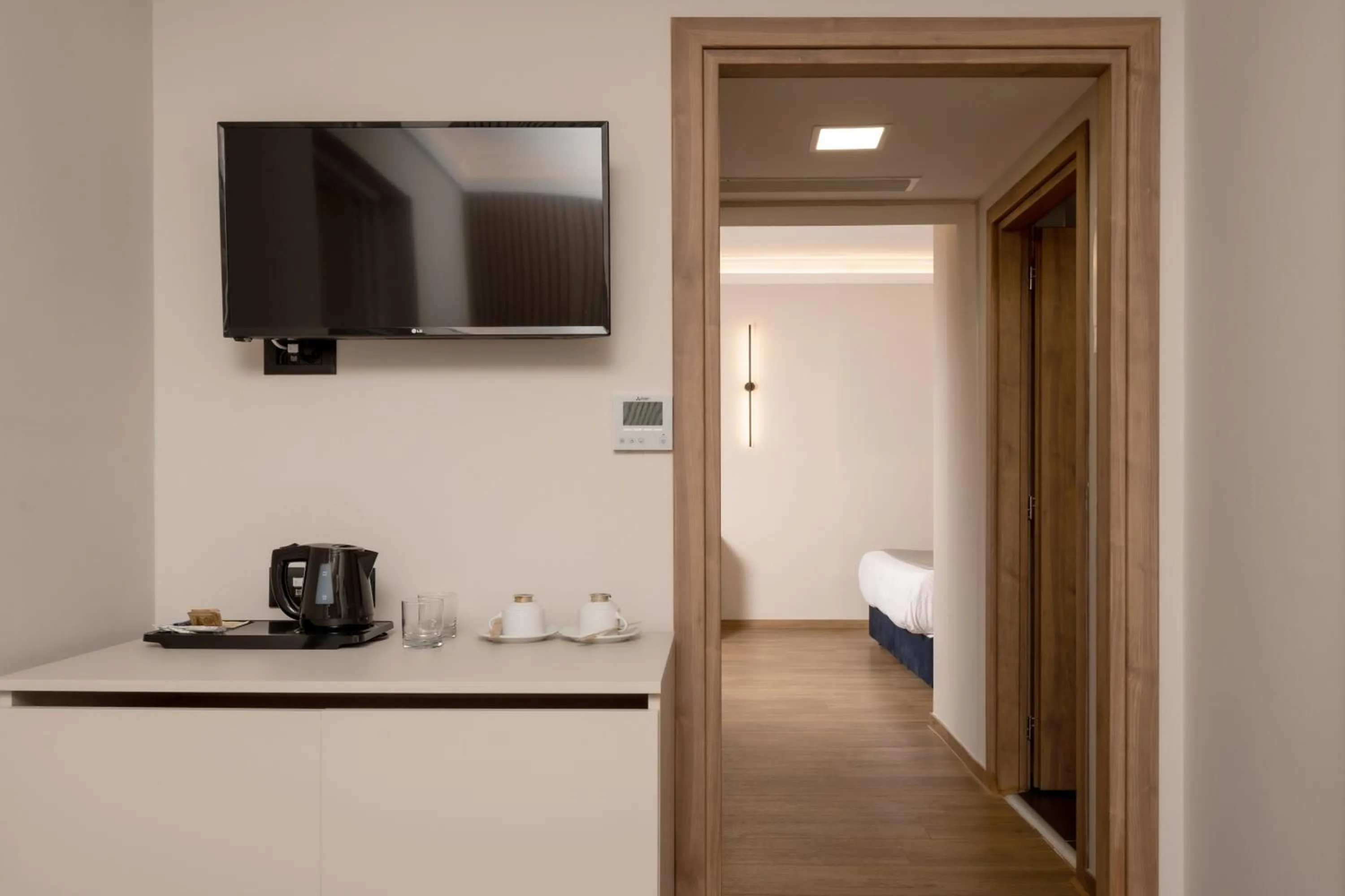 Bed in Palatino Hotel