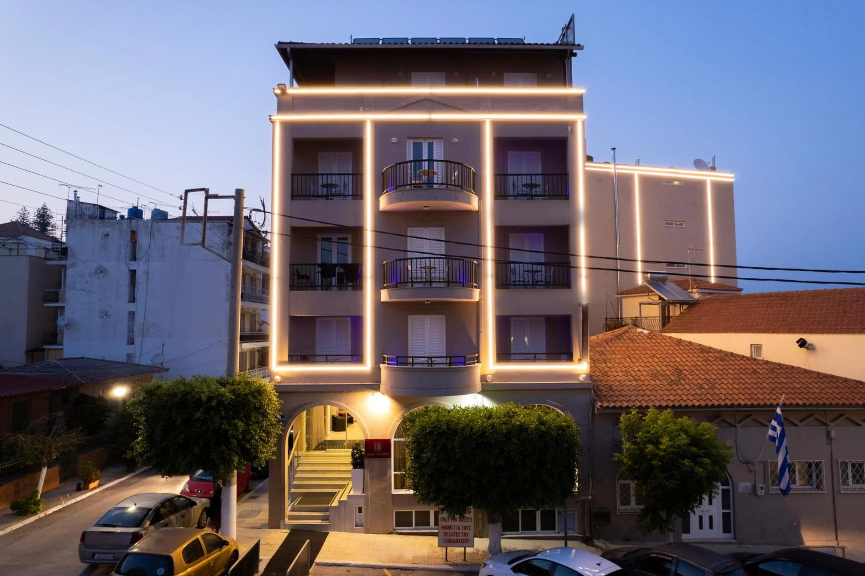 Property building in Palatino Hotel