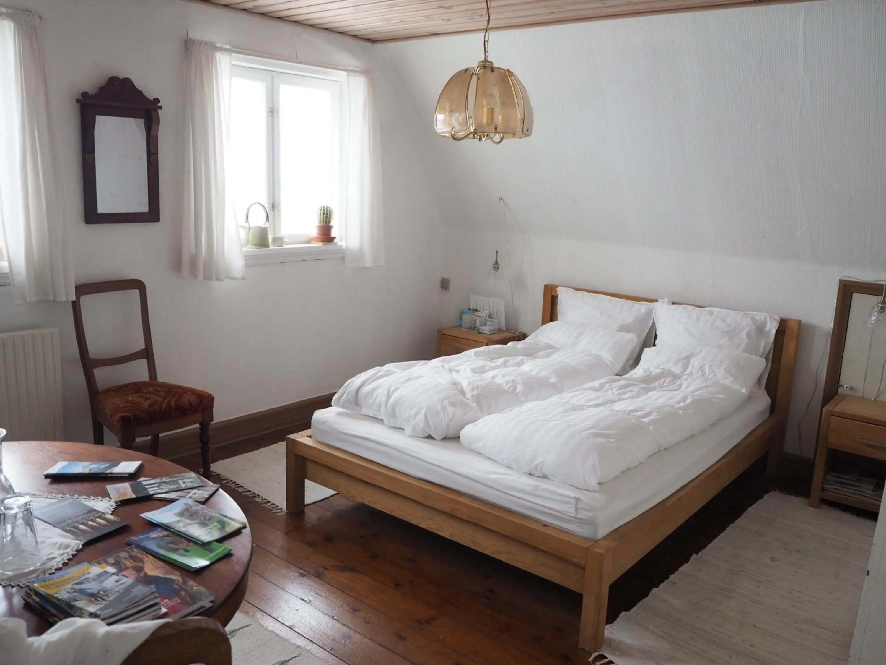 Bed in Aakirkeby Bed and Breakfast