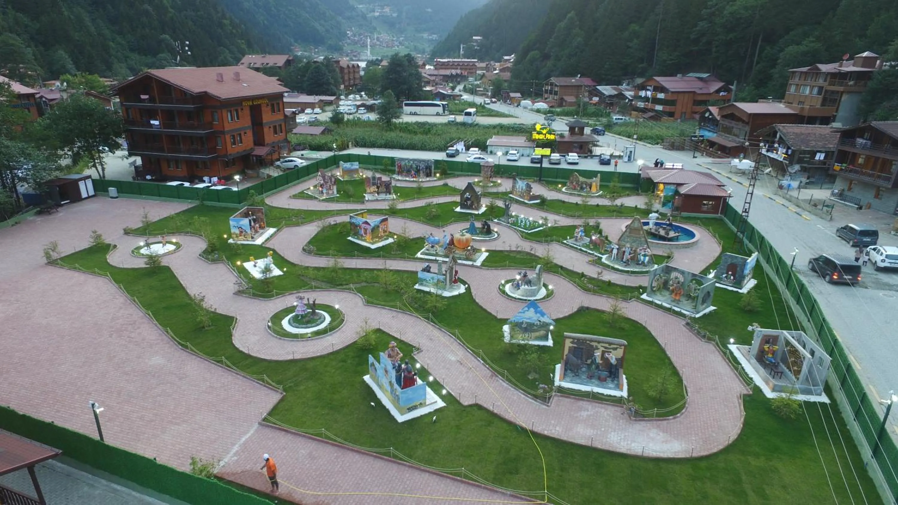 Bird's eye view in Nova Uzungöl