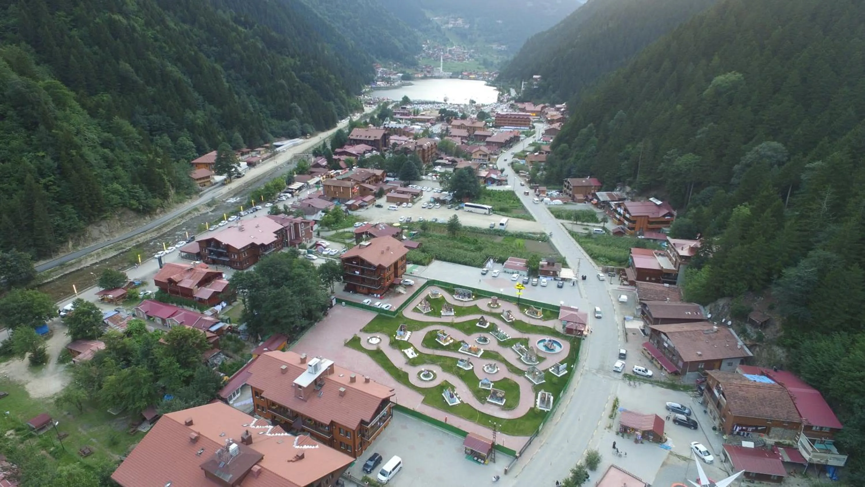 Bird's eye view in Nova Uzungöl