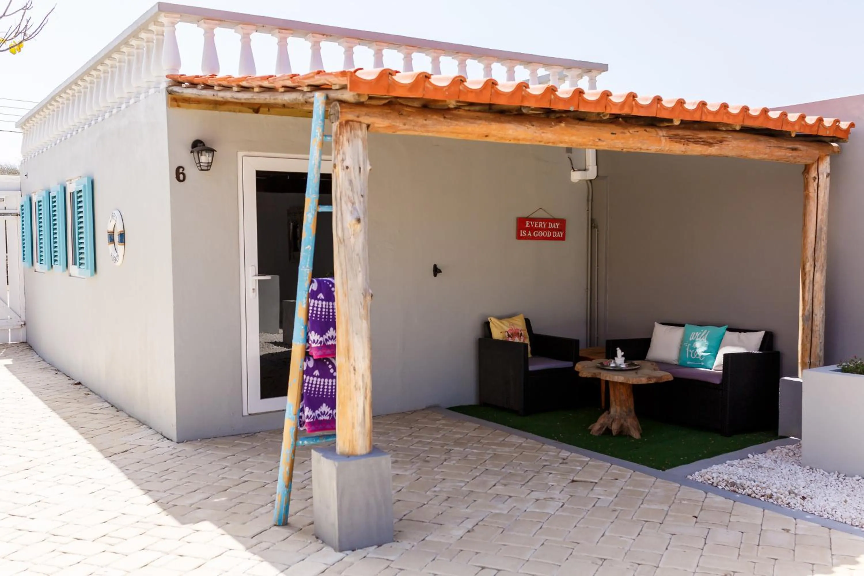 Patio in Aruba Boutique Apartments - Adults Only