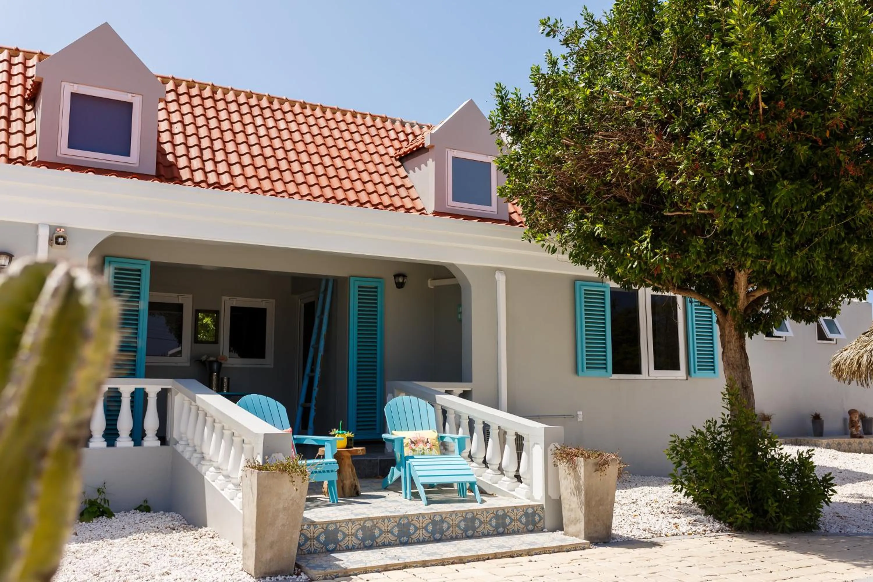 Patio in Aruba Boutique Apartments - Adults Only