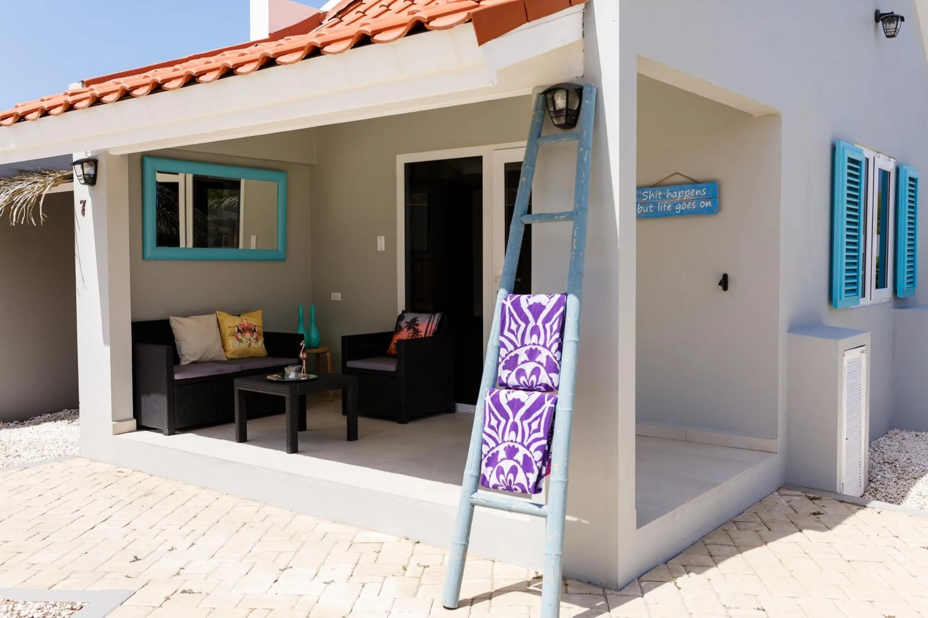 Patio in Aruba Boutique Apartments - Adults Only