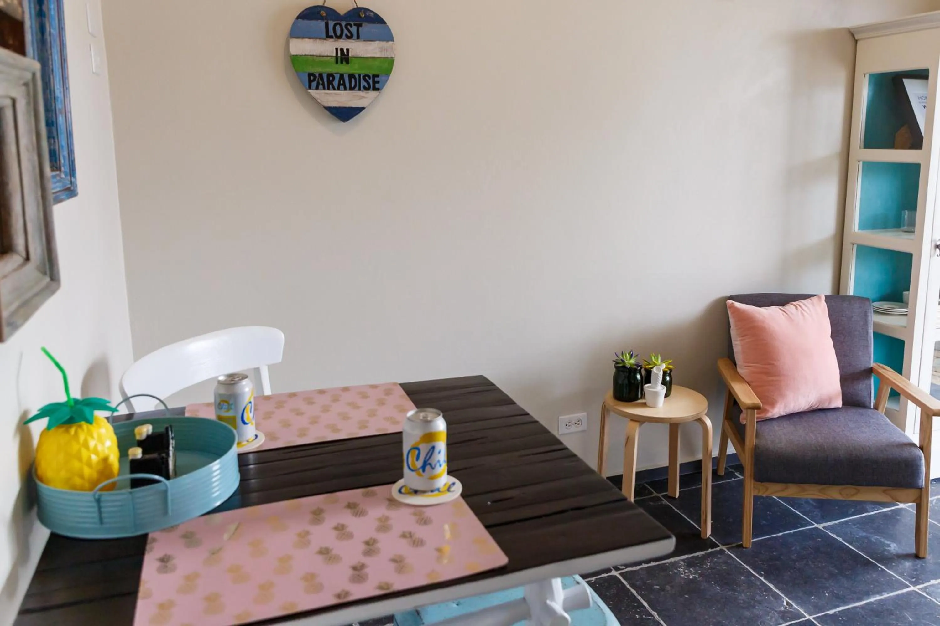 Dining area in Aruba Boutique Apartments - Adults Only