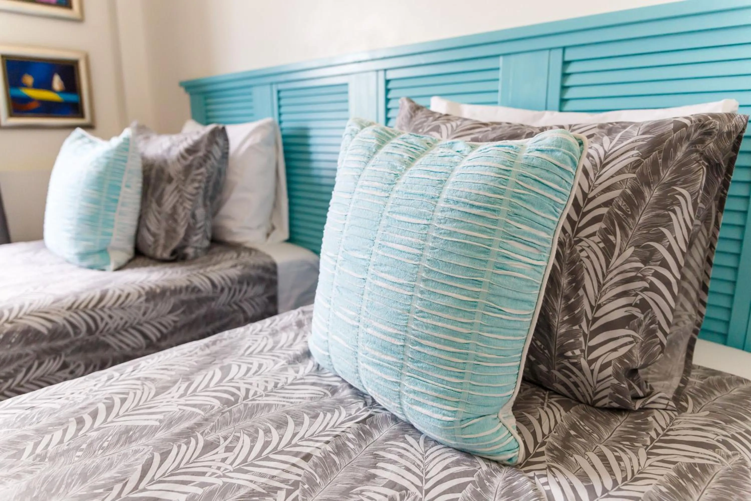 Bed in Aruba Boutique Apartments - Adults Only