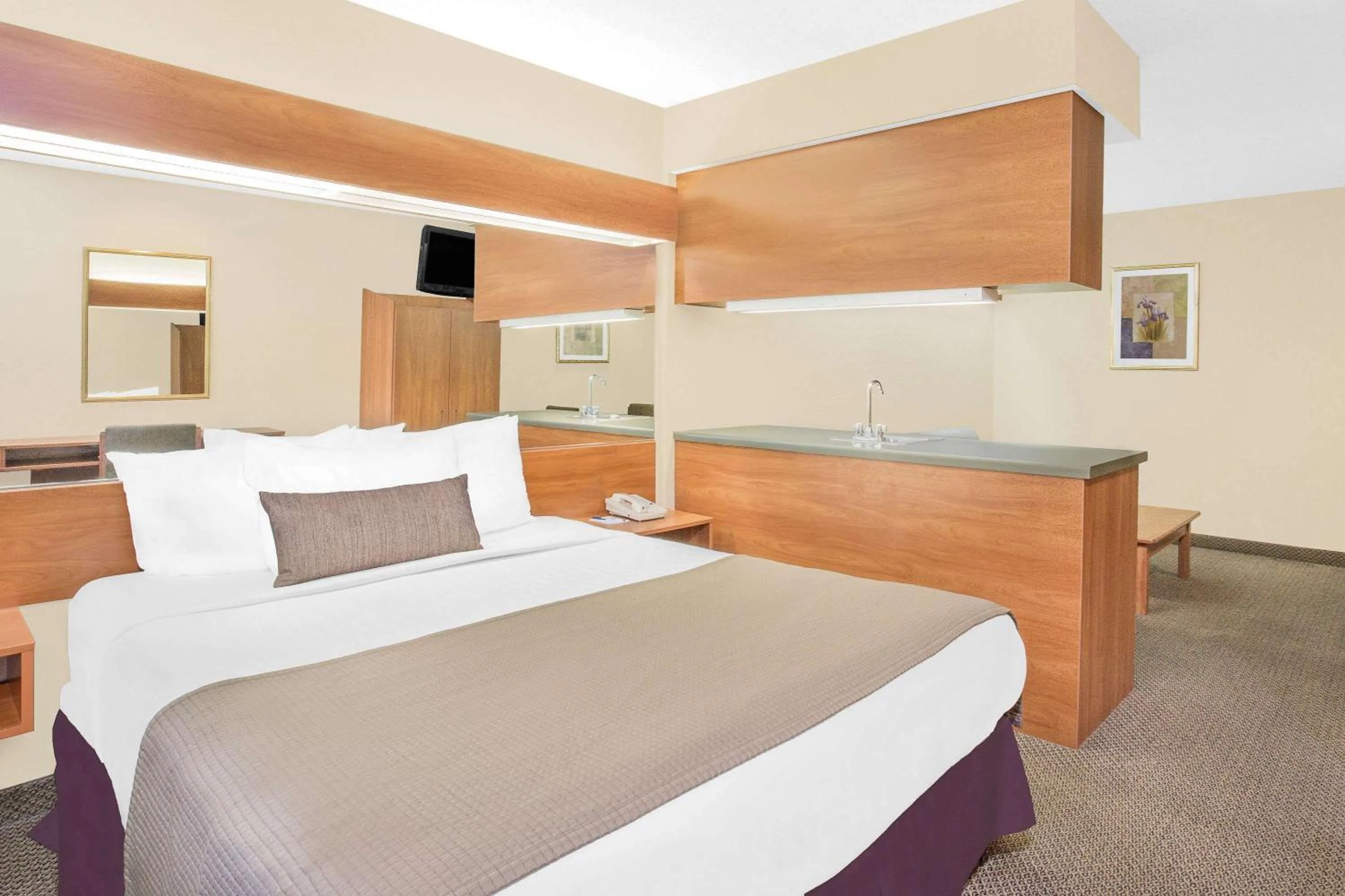 Photo of the whole room, Bed in Microtel Inn & Suites Beckley East