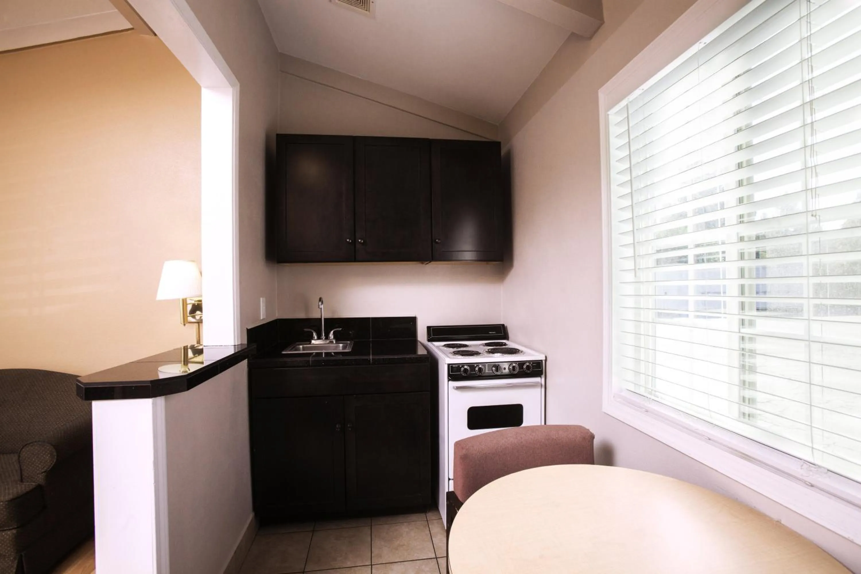 Kitchen or kitchenette in Tri-Valley Inn & Suites