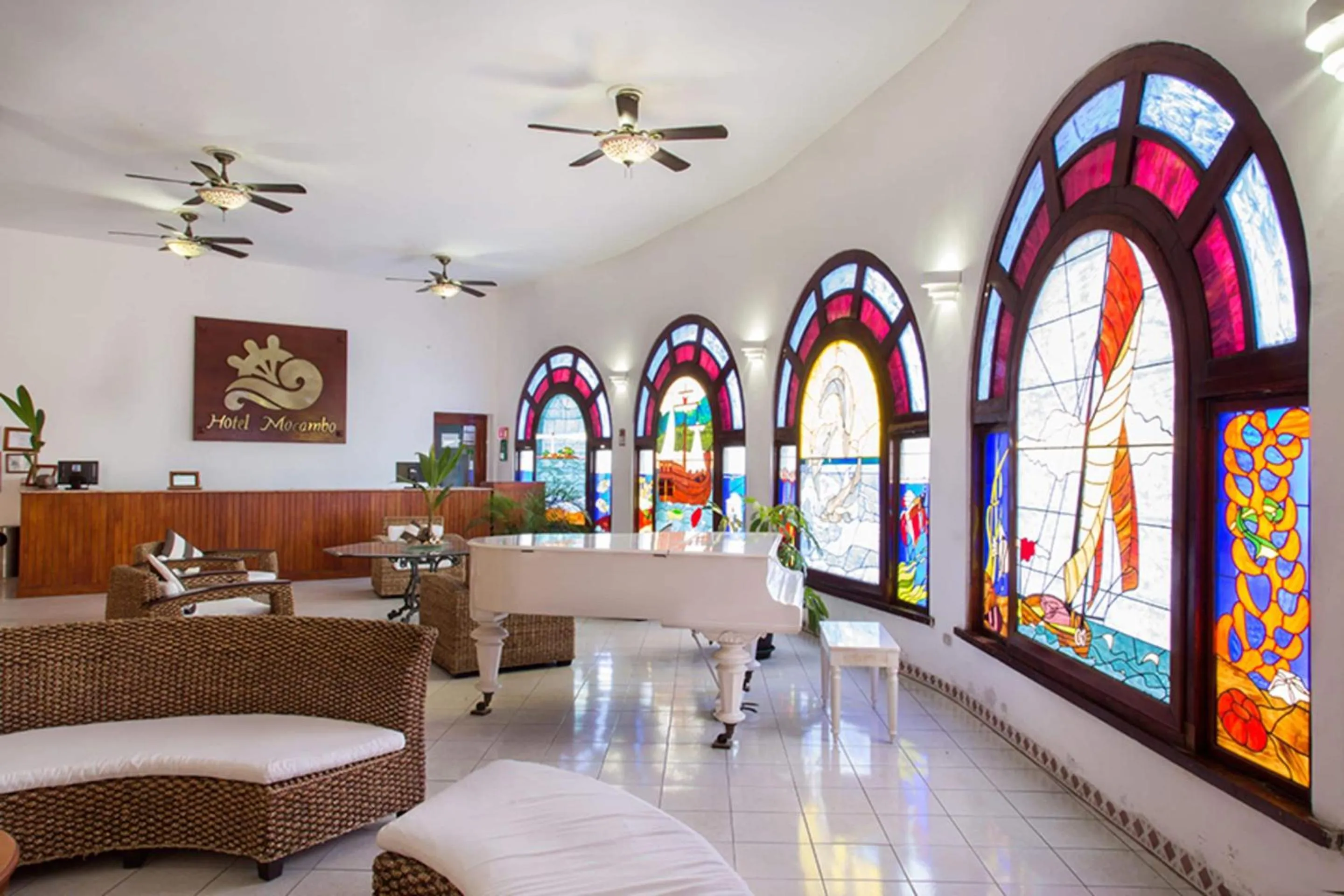 Lobby or reception in Collection O Hotel Mocambo, Boca del Río