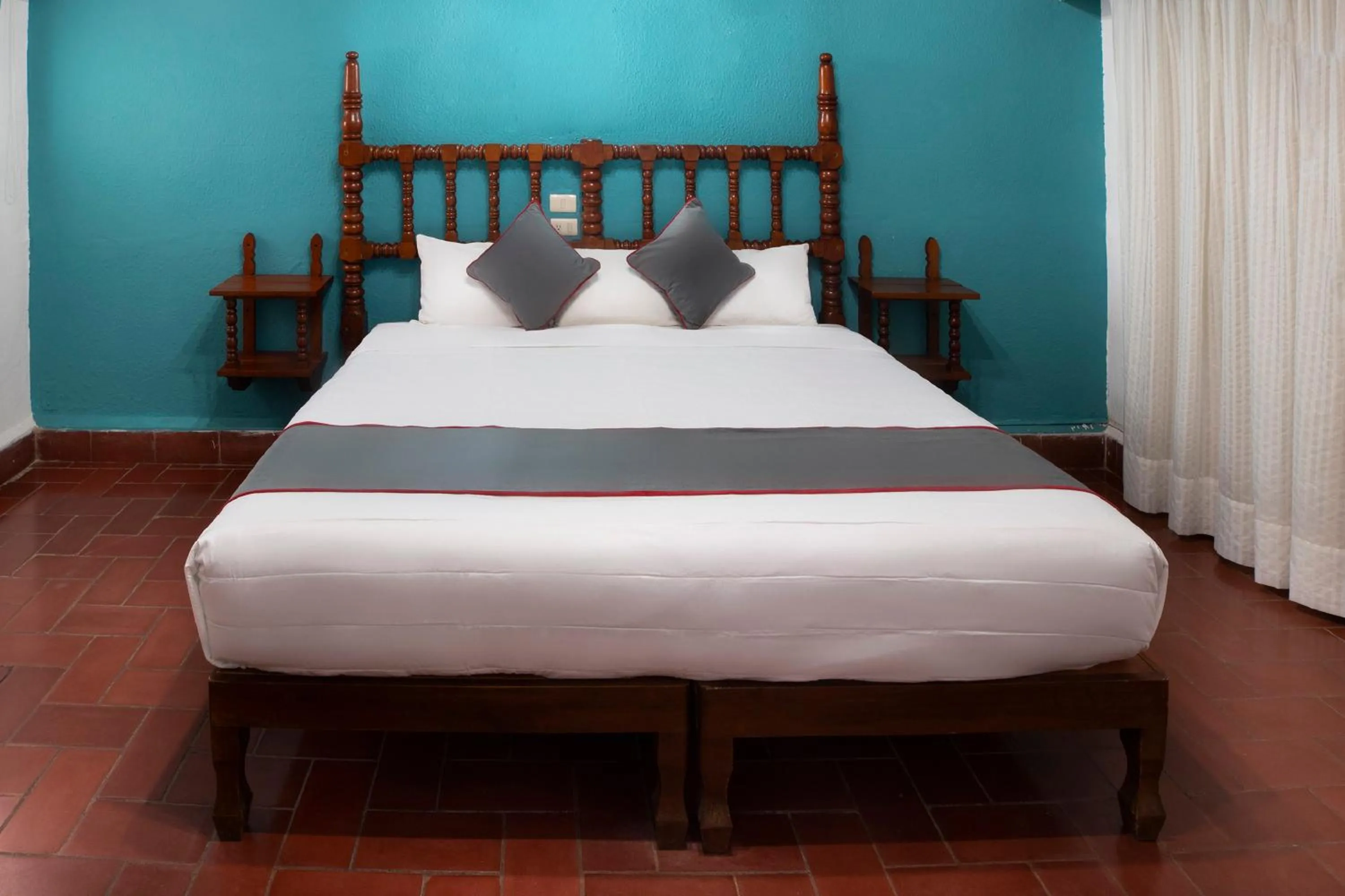 Bedroom, Bed in Collection O Hotel Mocambo, Boca del Río