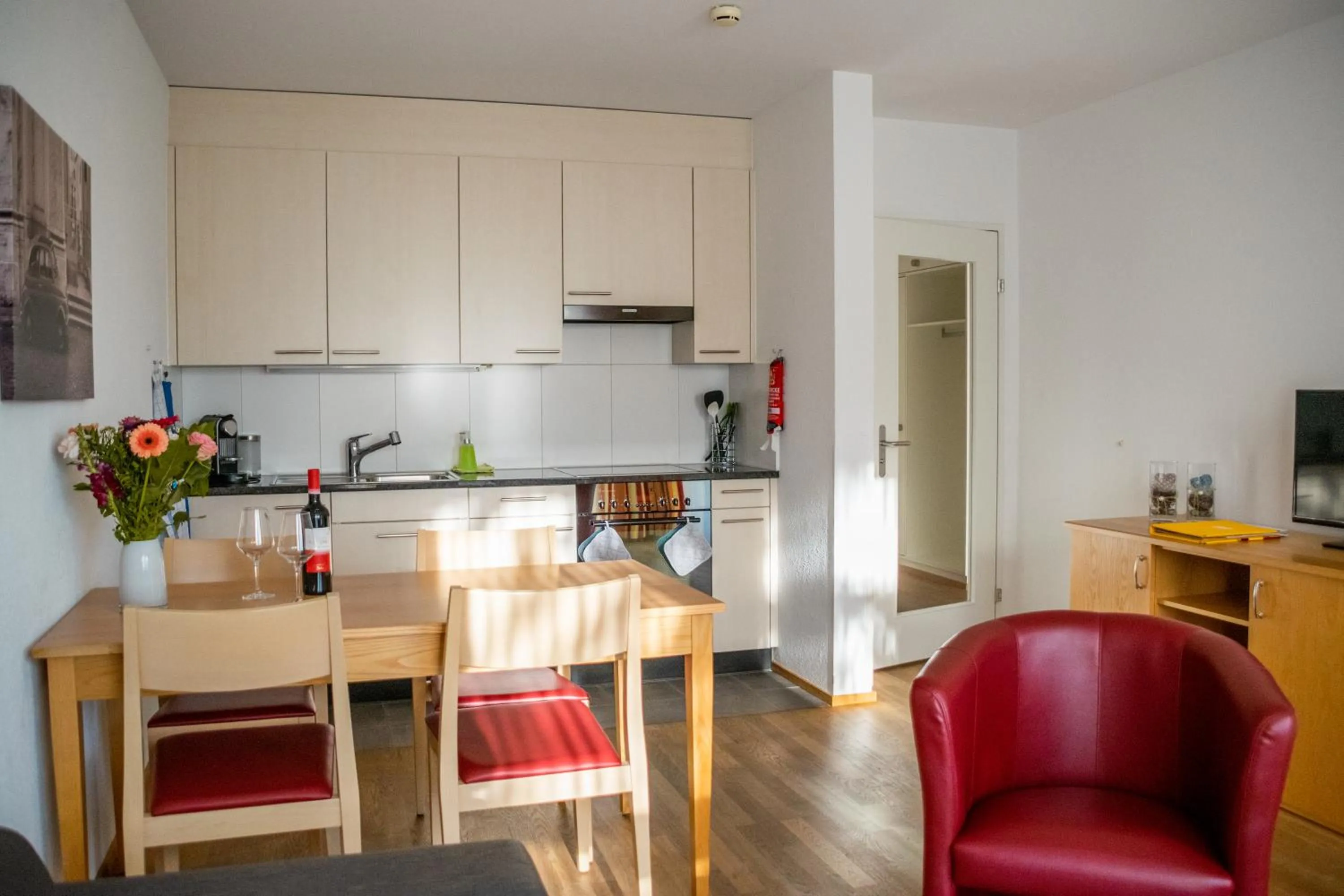 Kitchen or kitchenette in Parkhotel Emmaus - Casa del Sole