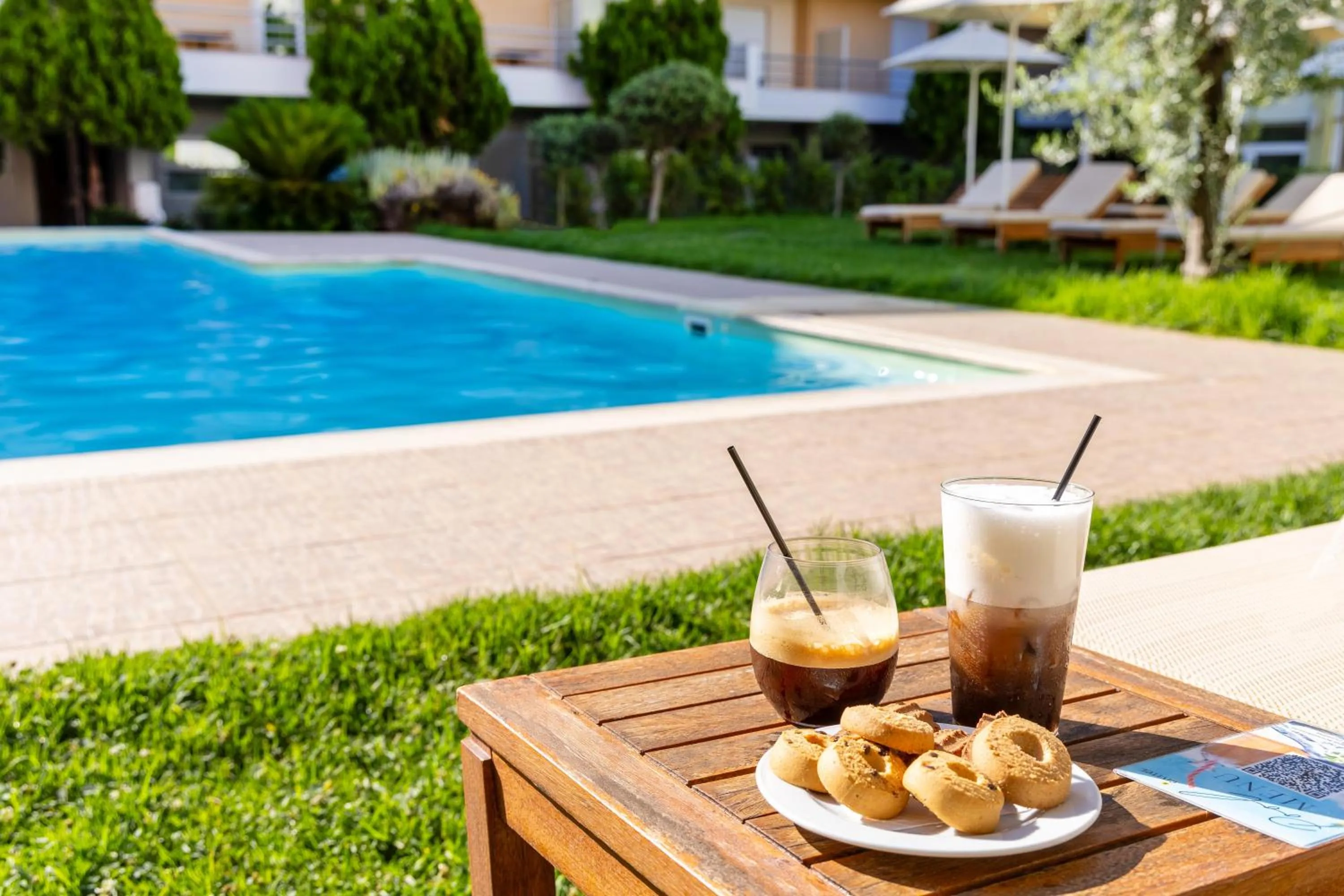 Swimming pool in Civitel Attik Rooms & Suites