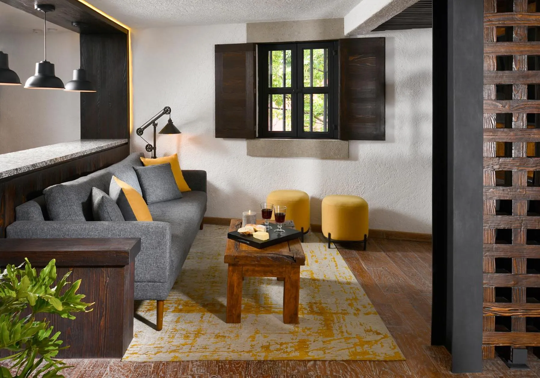 Seating area in H21 Hospedaje Boutique