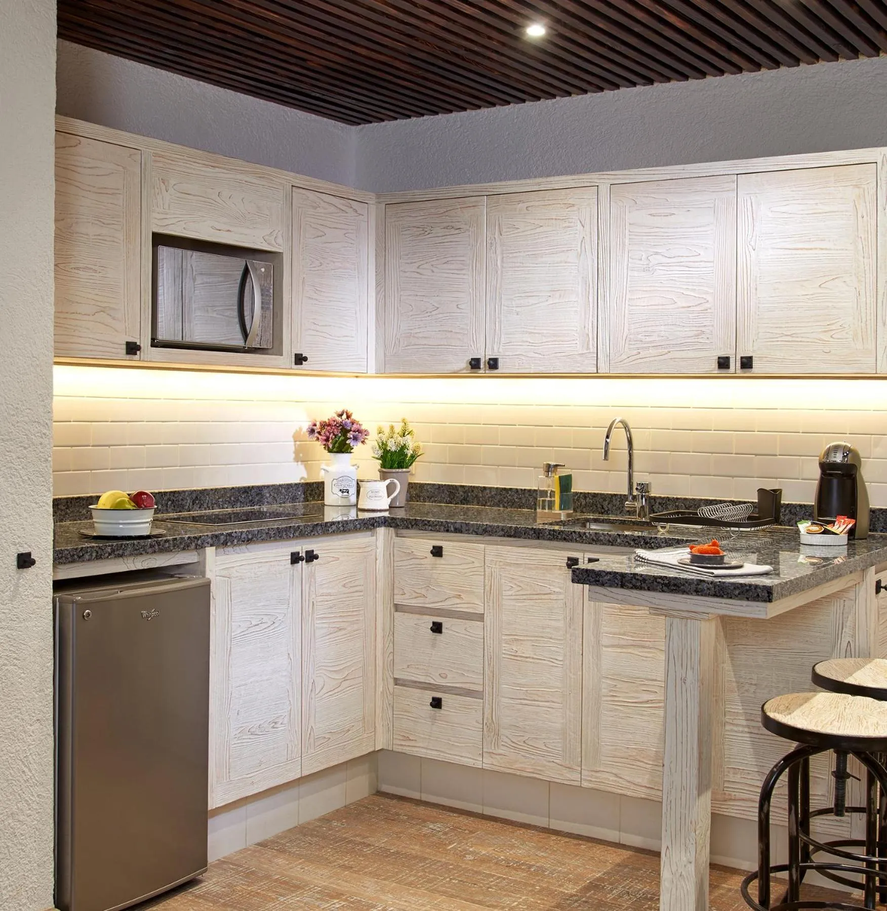 Kitchen or kitchenette in H21 Hospedaje Boutique