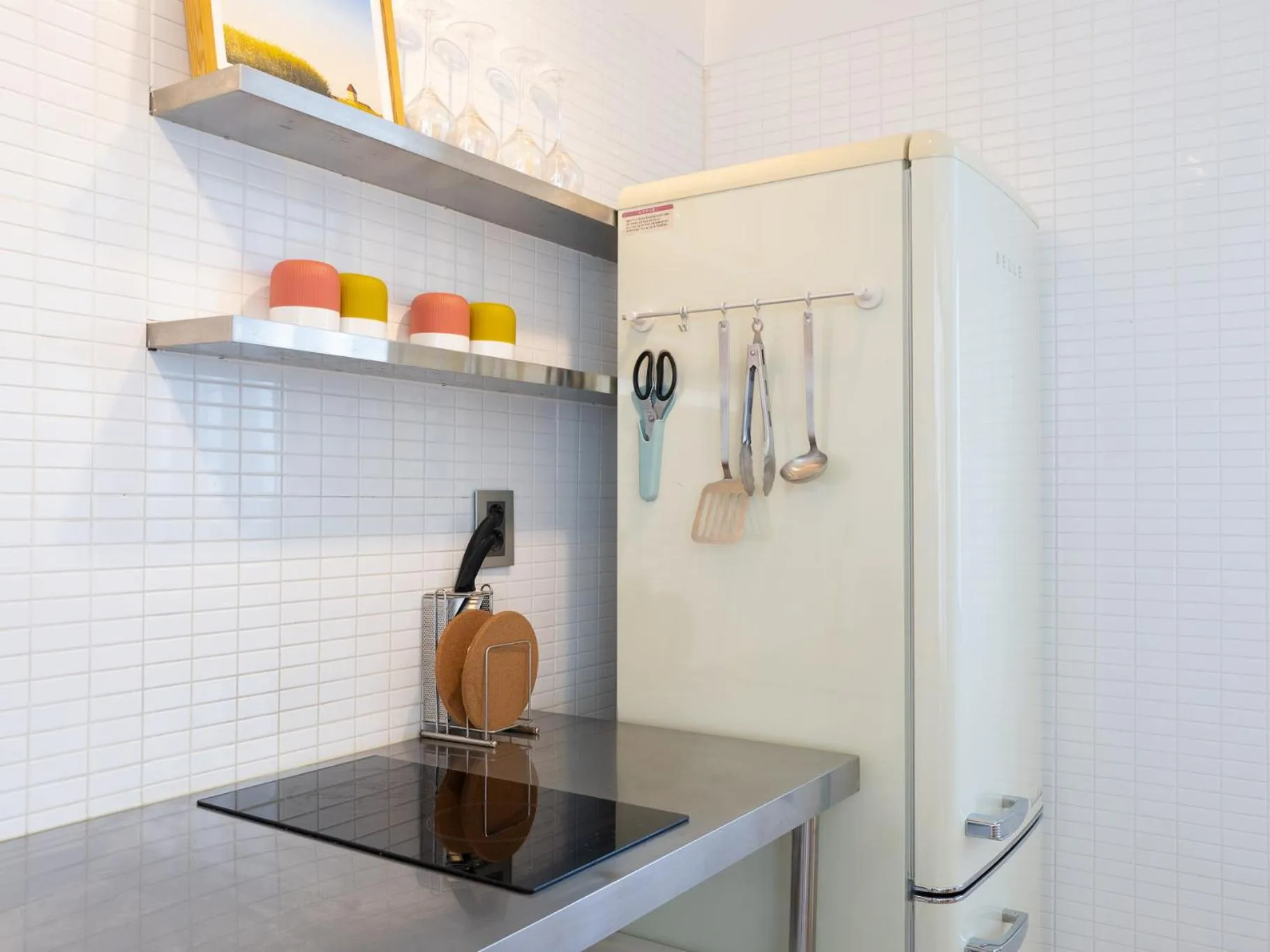 kitchen in Boutique Pool Villa NAMIB