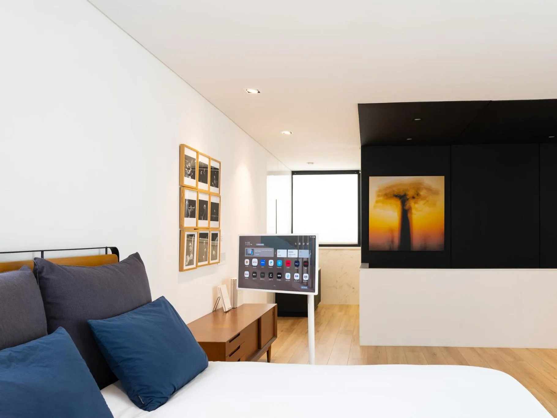 Bed in Boutique Pool Villa NAMIB