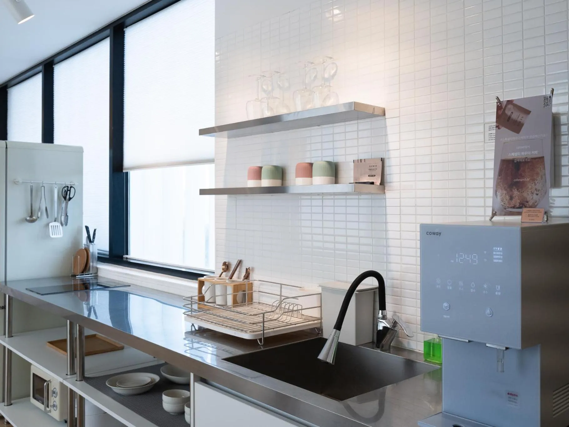 kitchen in Boutique Pool Villa NAMIB
