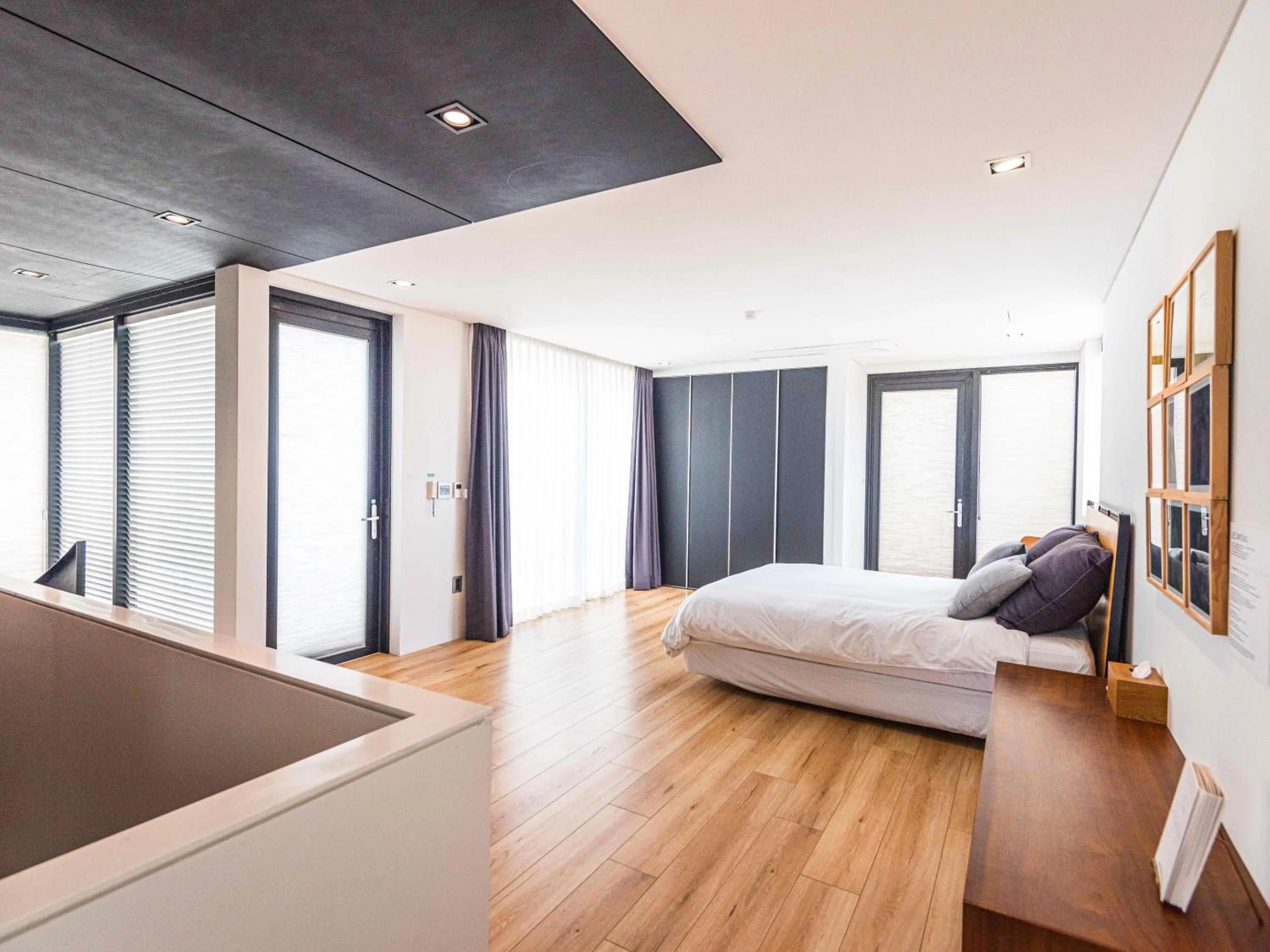 Bed in Boutique Pool Villa NAMIB