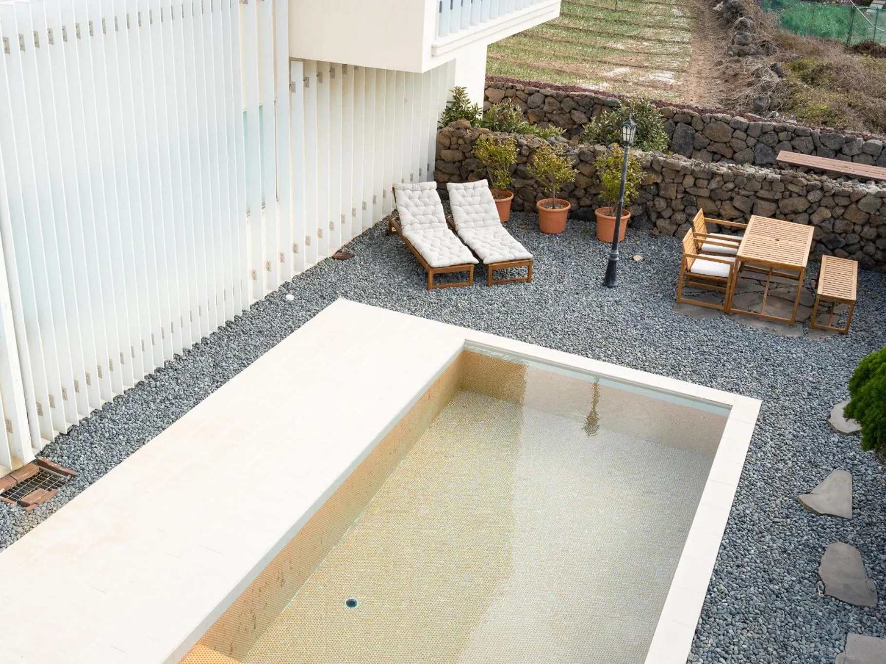 Swimming pool in Boutique Pool Villa NAMIB