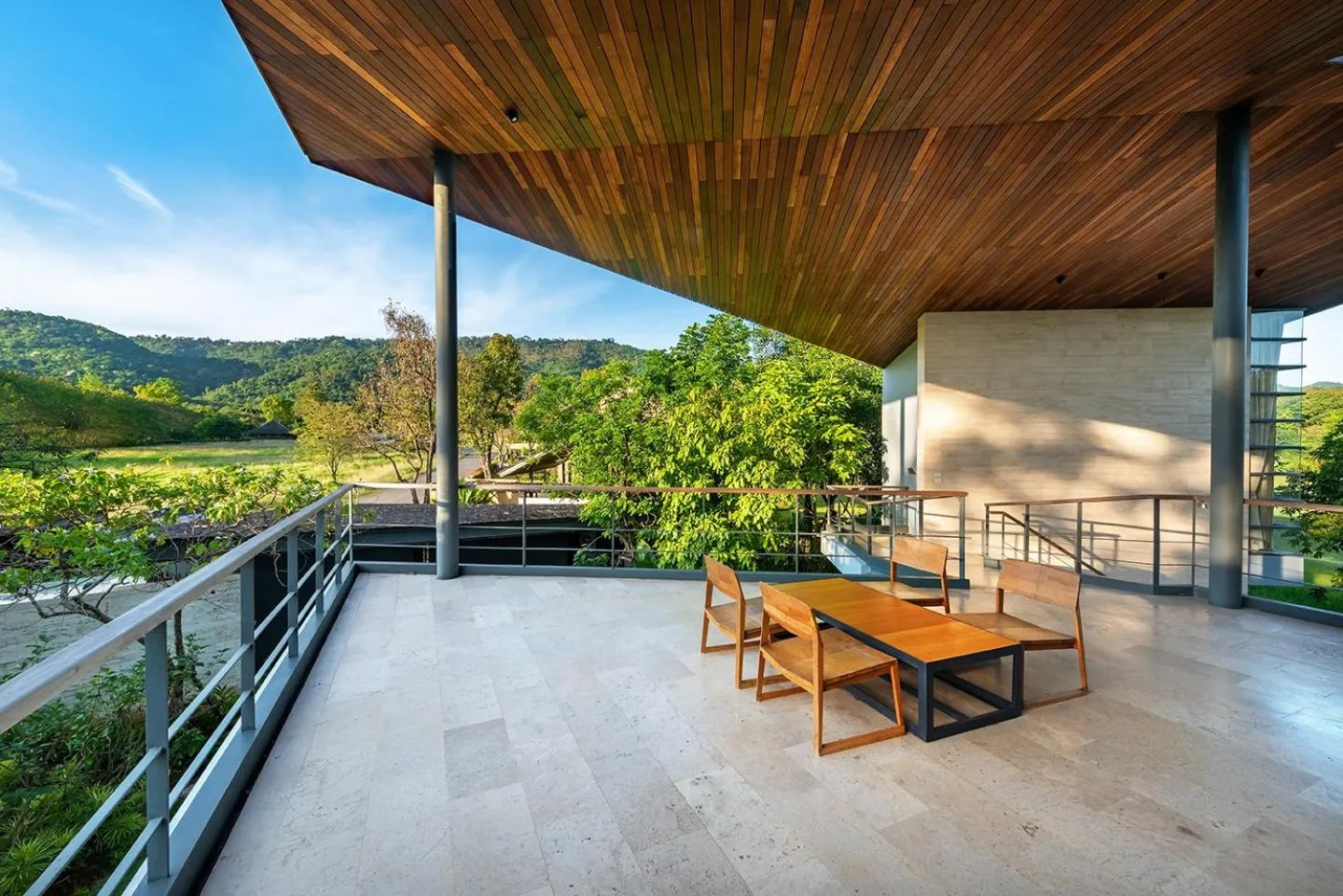 Balcony/Terrace in Gliding Villa in Khao Yai