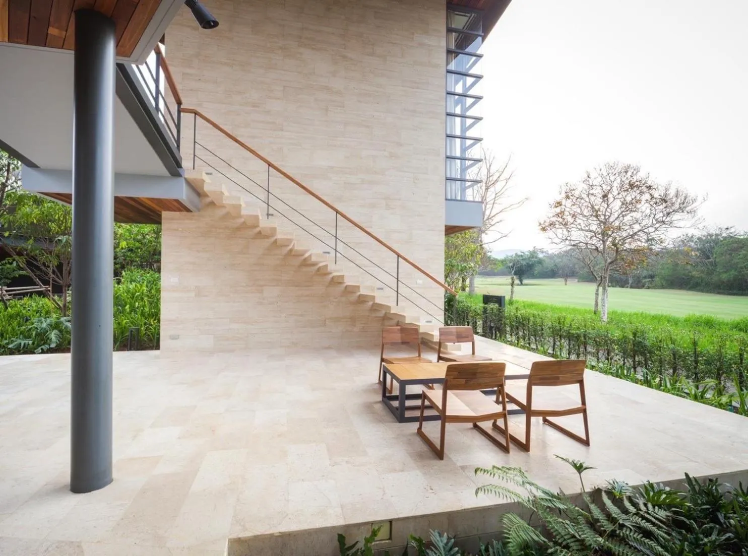 Patio in Gliding Villa in Khao Yai