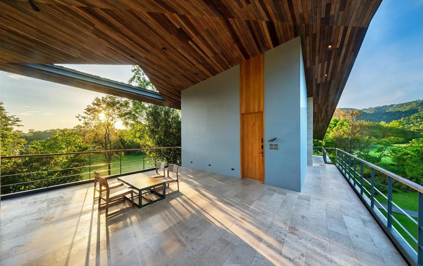 Balcony/Terrace in Gliding Villa in Khao Yai