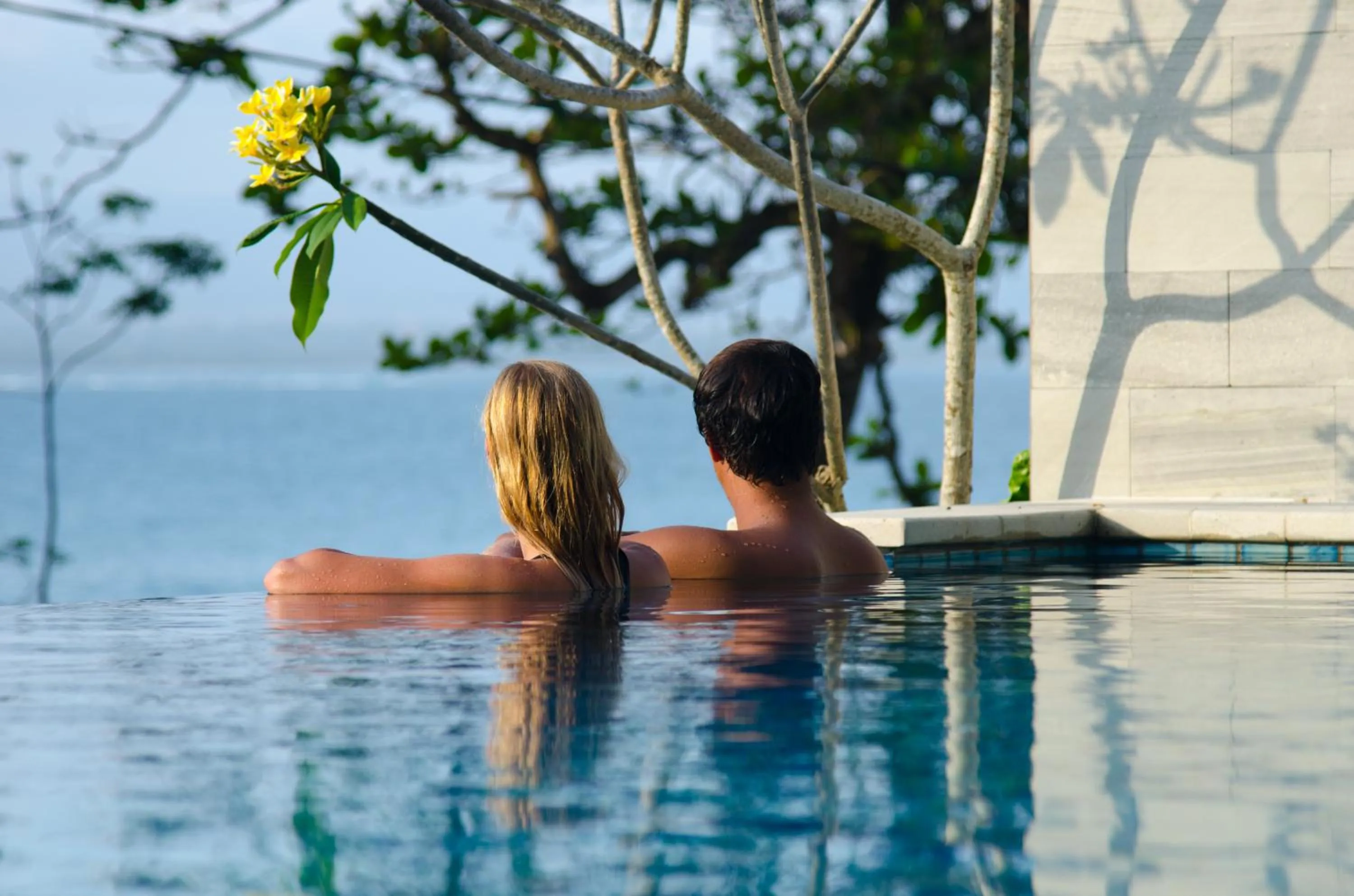 Swimming pool in JavaCove Beach Hotel